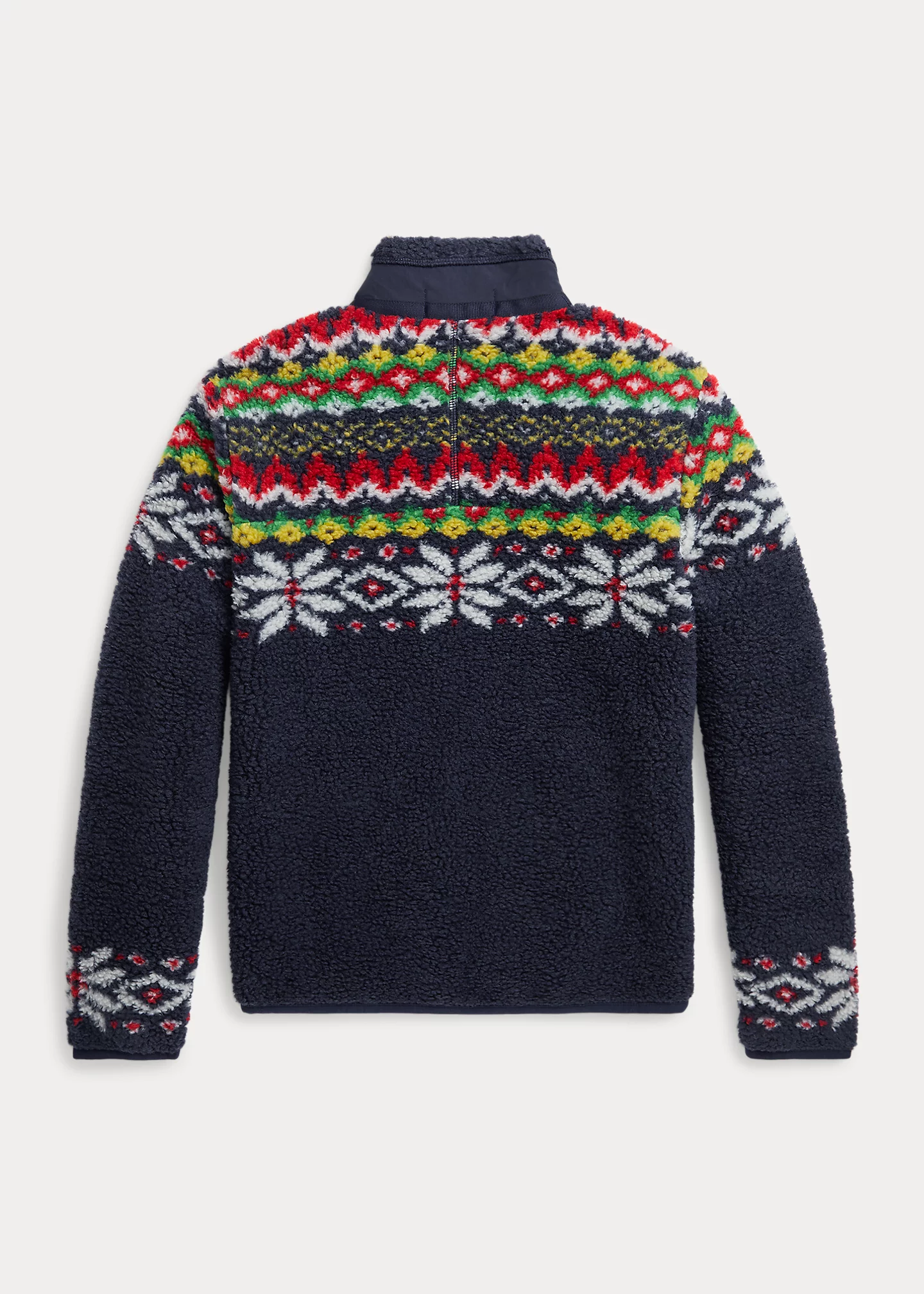 Fair Isle Teddy Fleece Jacket