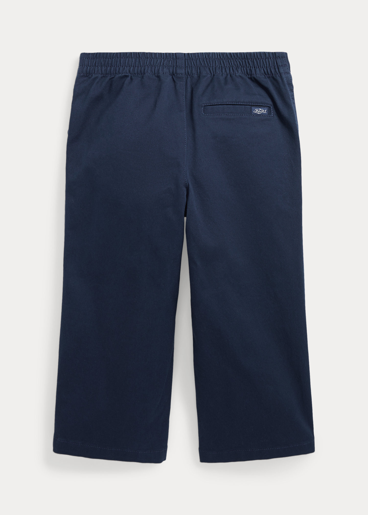 Buttoned-Placket Cropped Wide-Leg Pant