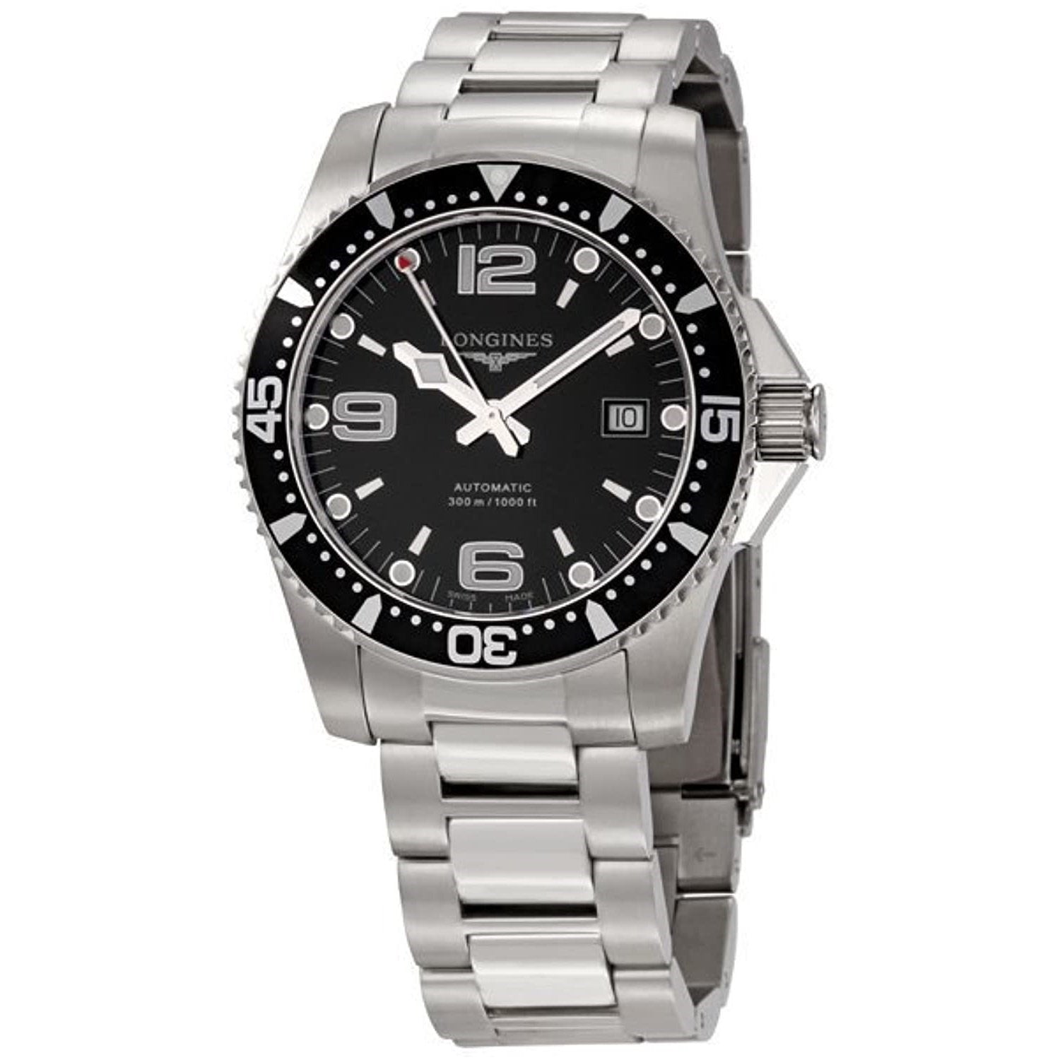 [2026 Mirror Grade]Longines Men's L36424566 HydroConquest Stainless Steel Watch
