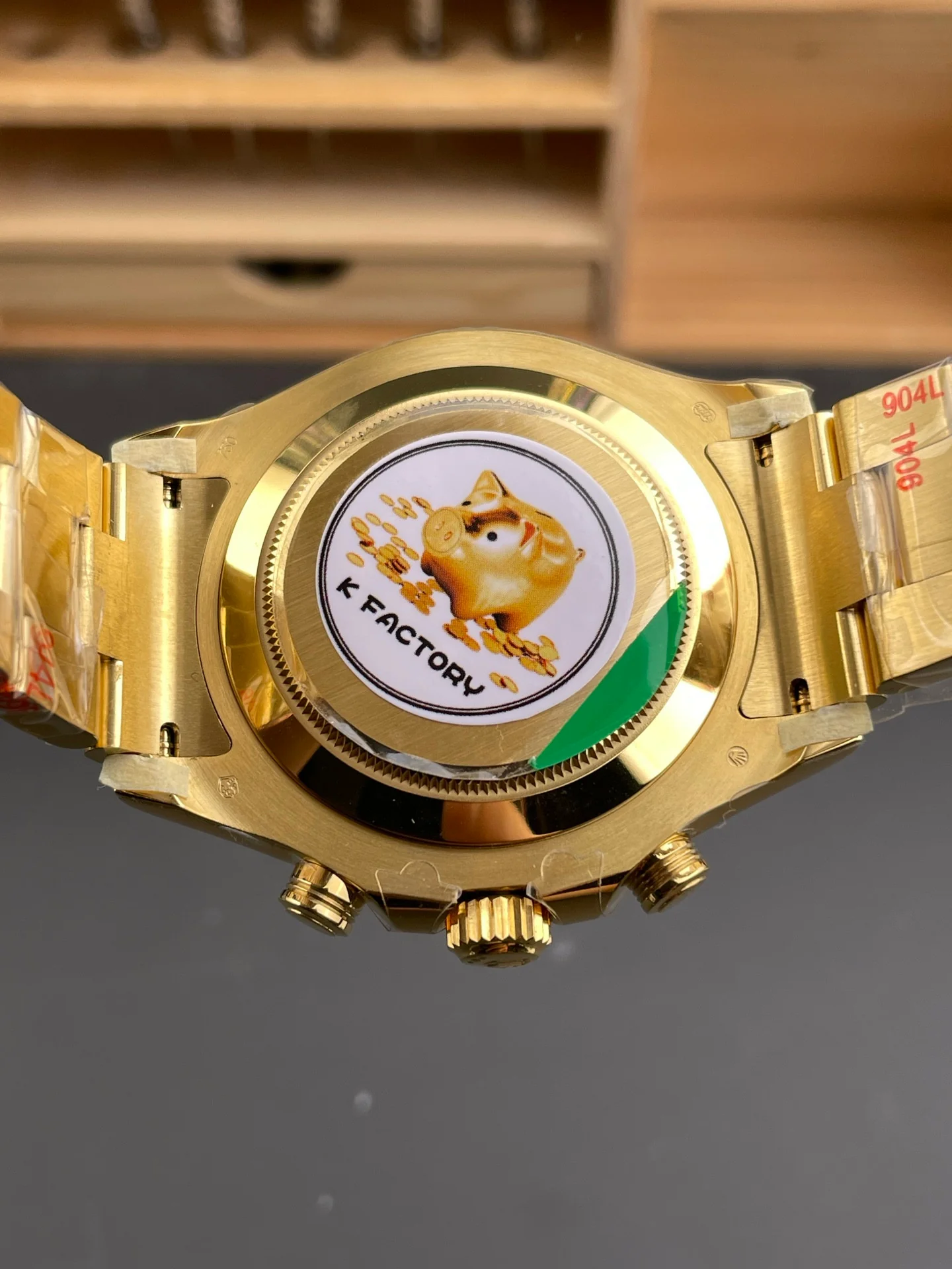 Full Gold Yacht-Master White Dial