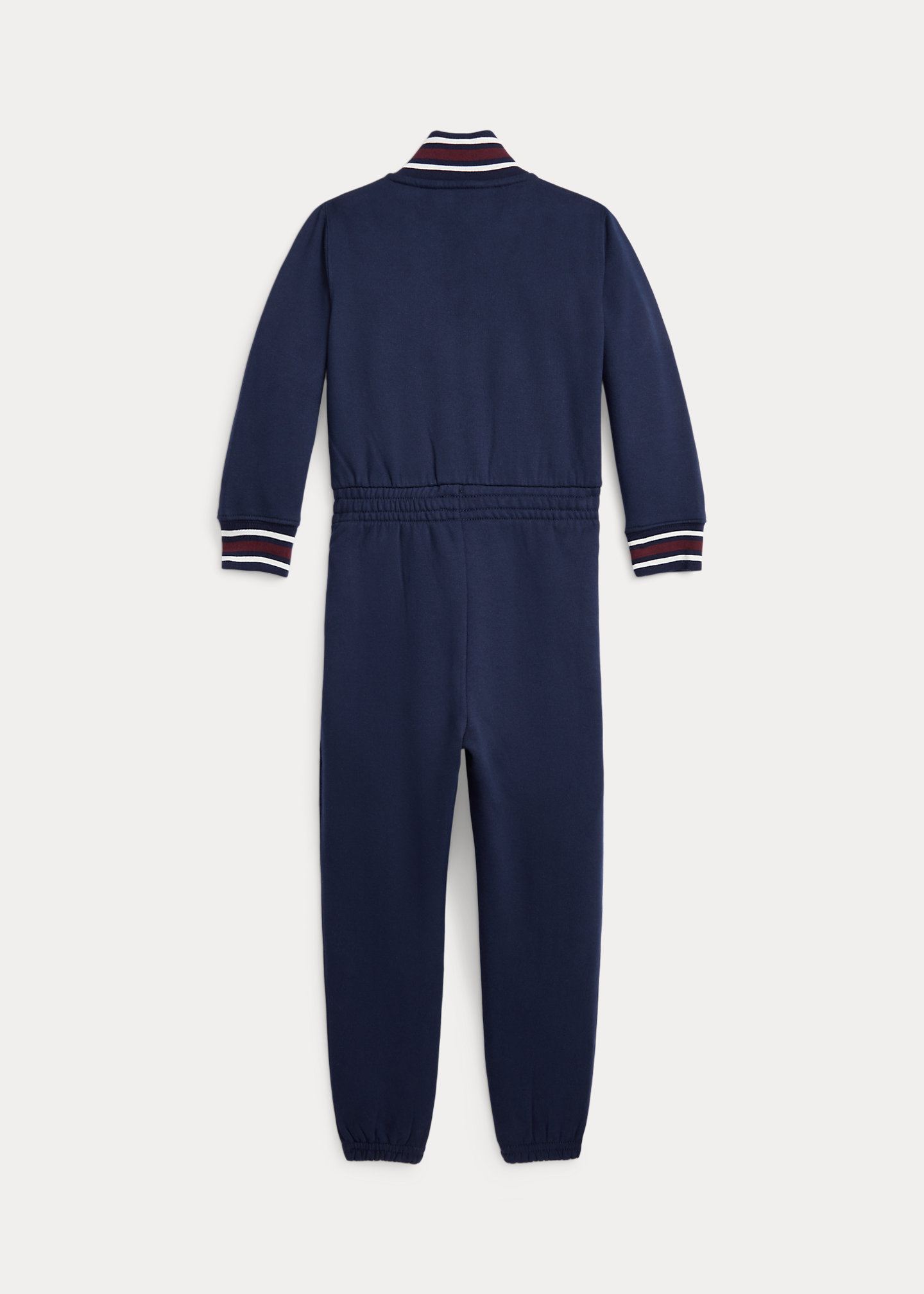 Logo Crest Fleece Jumpsuit