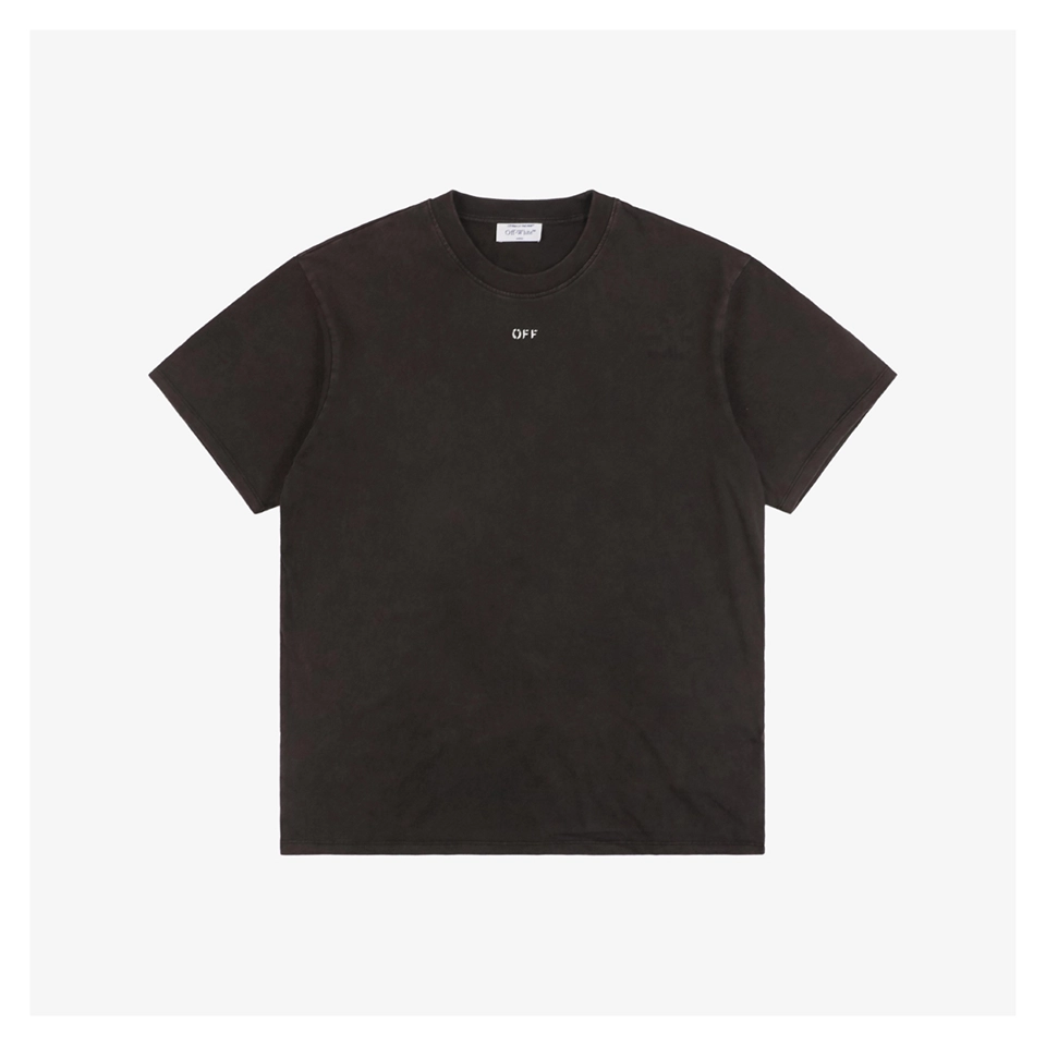 OFF WHITE Saint Matthew & Angel Washed Graphic T-Shirt