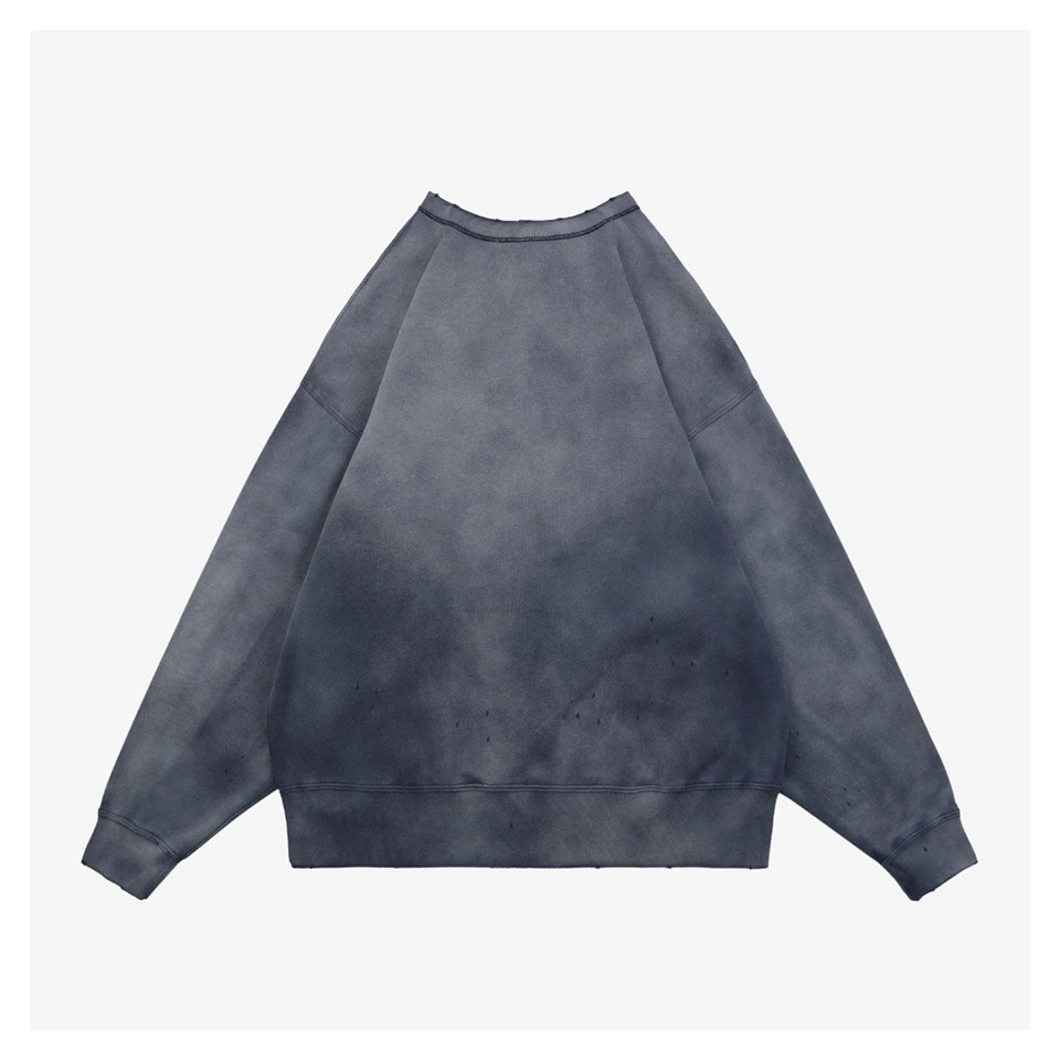 Saint Michael Vintage “Saint Power” Heart Graphic Crewneck Sweatshirt