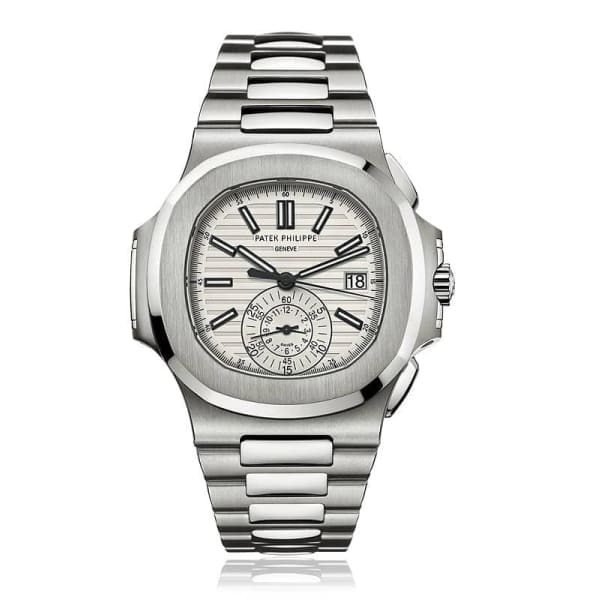 [2026 Mirror Grade]Patek Philippe Nautilus Silver Dial Men's Watch 5980/1A-019
