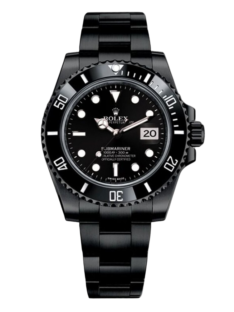 [2026 Mirror Grade]Rolex Submariner Date 116610LN Black Dial Black PVD/DLC Stainless Steel 40MM Mens Replica Watch