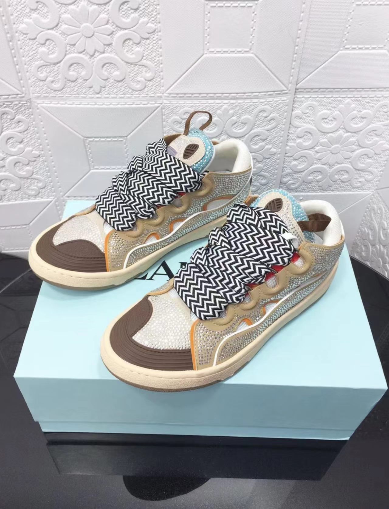 Lanvin Curb Sneakers