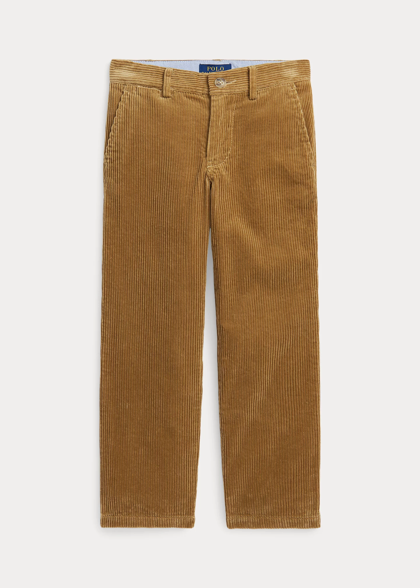 Straight Fit Cotton Corduroy Pant