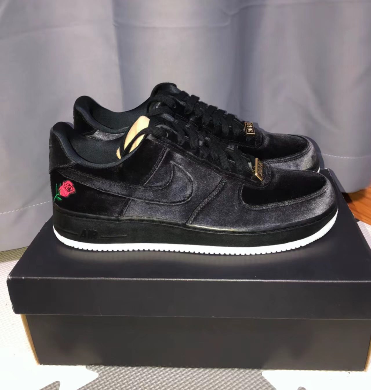 Nike Air Force 1 Low "Black Velvet Rose"