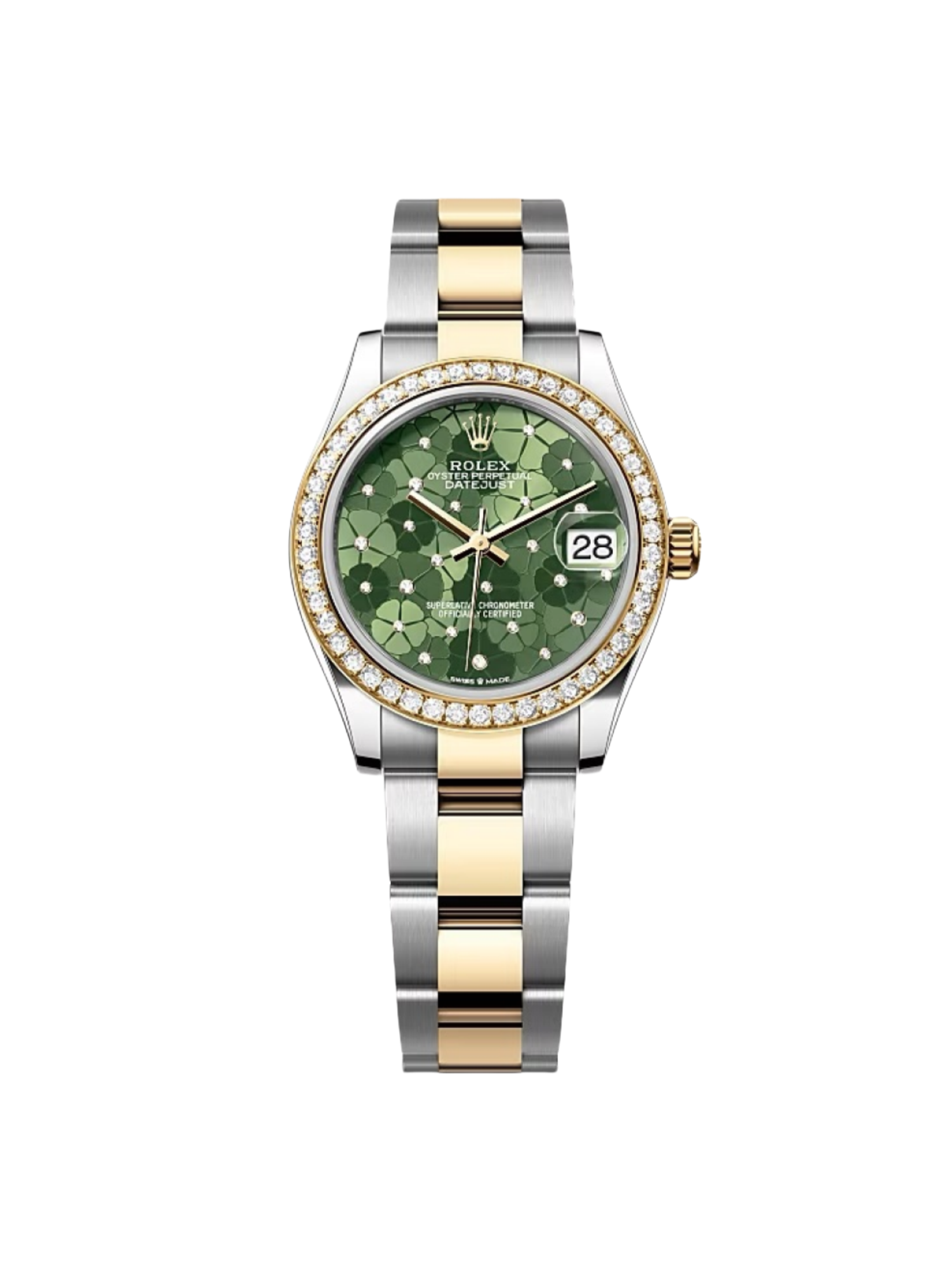 [2026 Mirror Grade]RLX Datejust m278383-0031/0032 31mm Green Floral Dial Oyster Bracelet