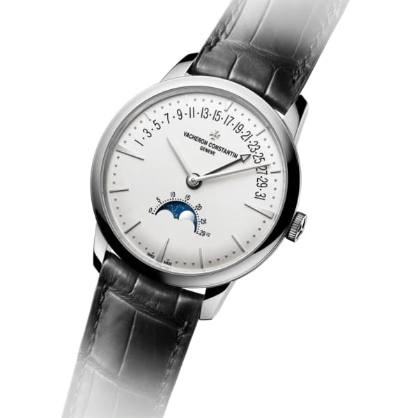 [2026 Mirror Grade]Vacheron Constantin Patrimony Moon Phase Retrograde Date Ref. # 4010U/000G-B330
