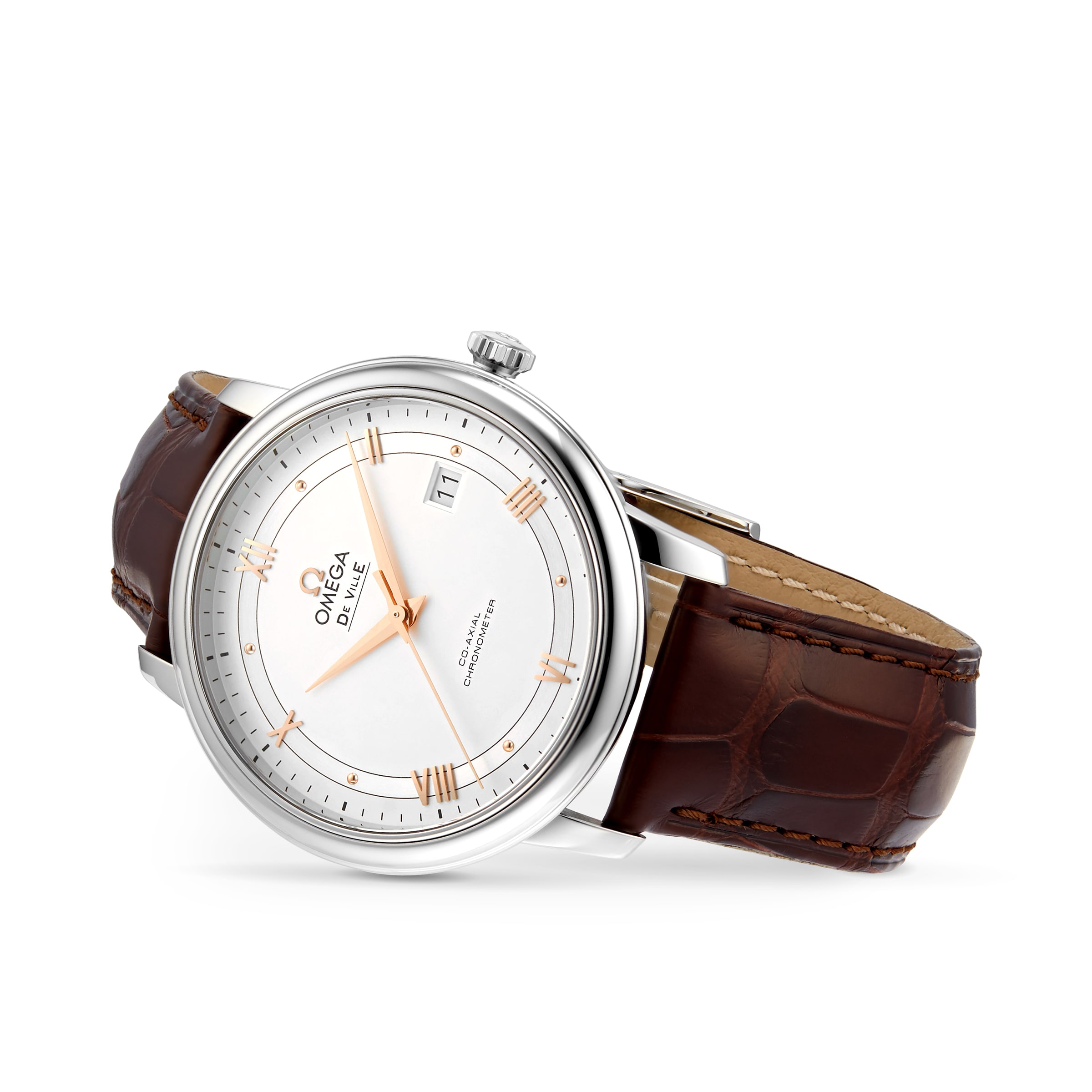 [2026 Mirror Grade]Omega De Ville Prestige Mens 39.5mm Automatic Co-Axial Watch-P17331228