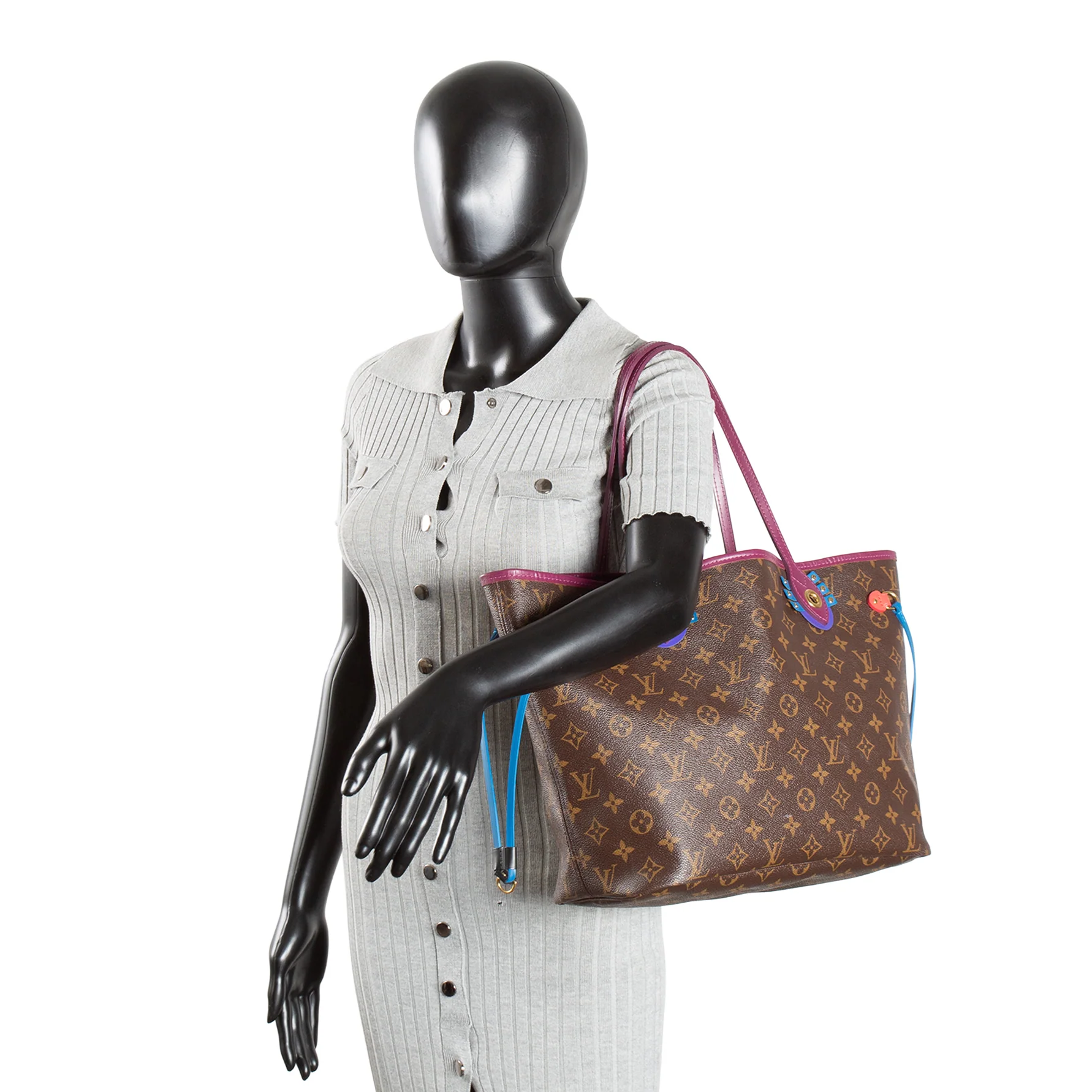 LOUIS VUITTON Monogram Totem Neverfull MM