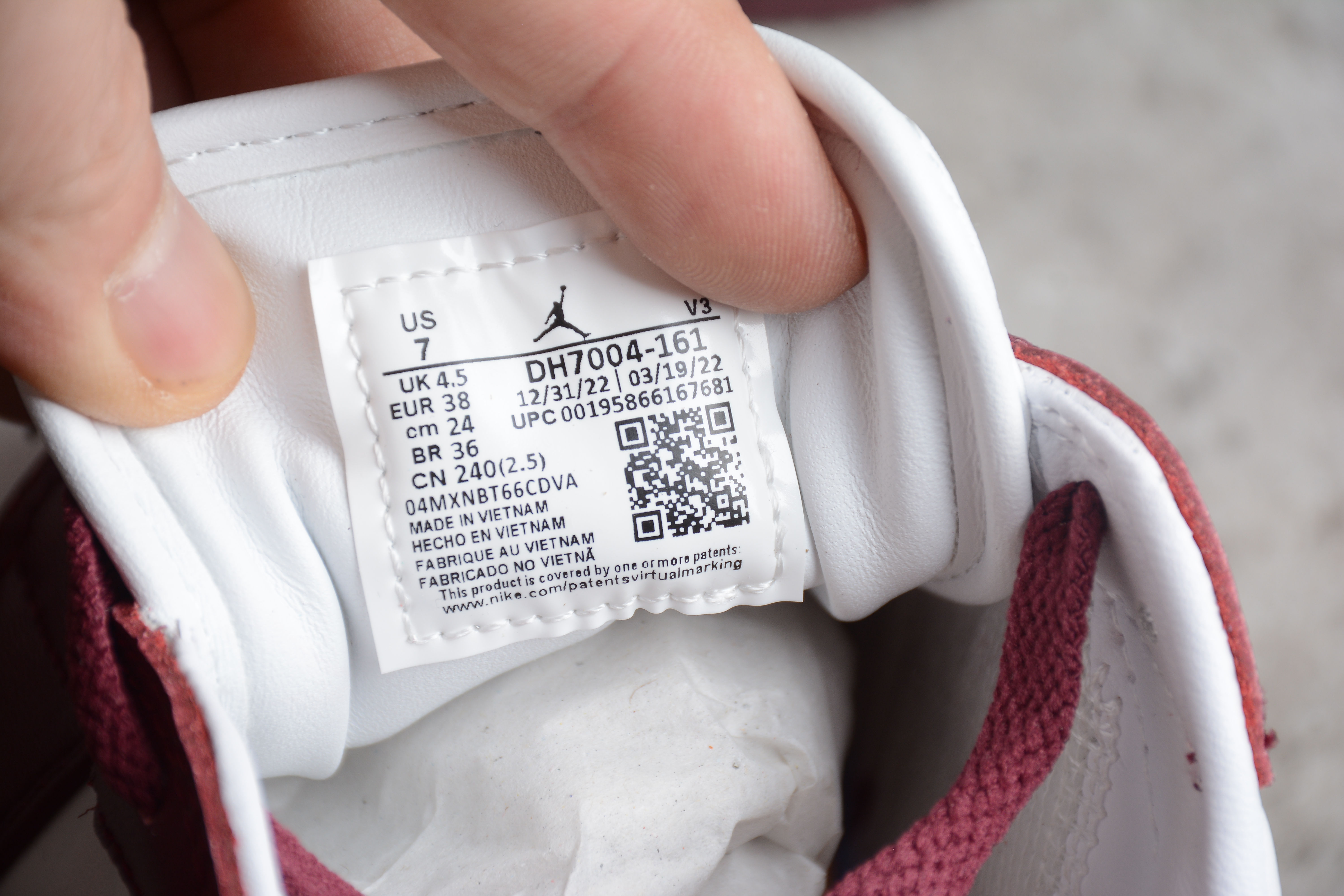 Air Jordan 1 Elevate Low Dark Beetroot DH7004-161