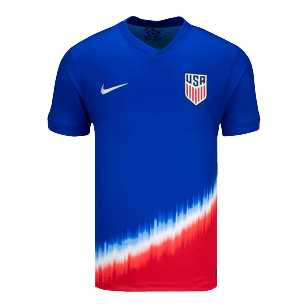 PULISIC #10 Authentic Soccer Jersey USA Nation Away Shirt 2024