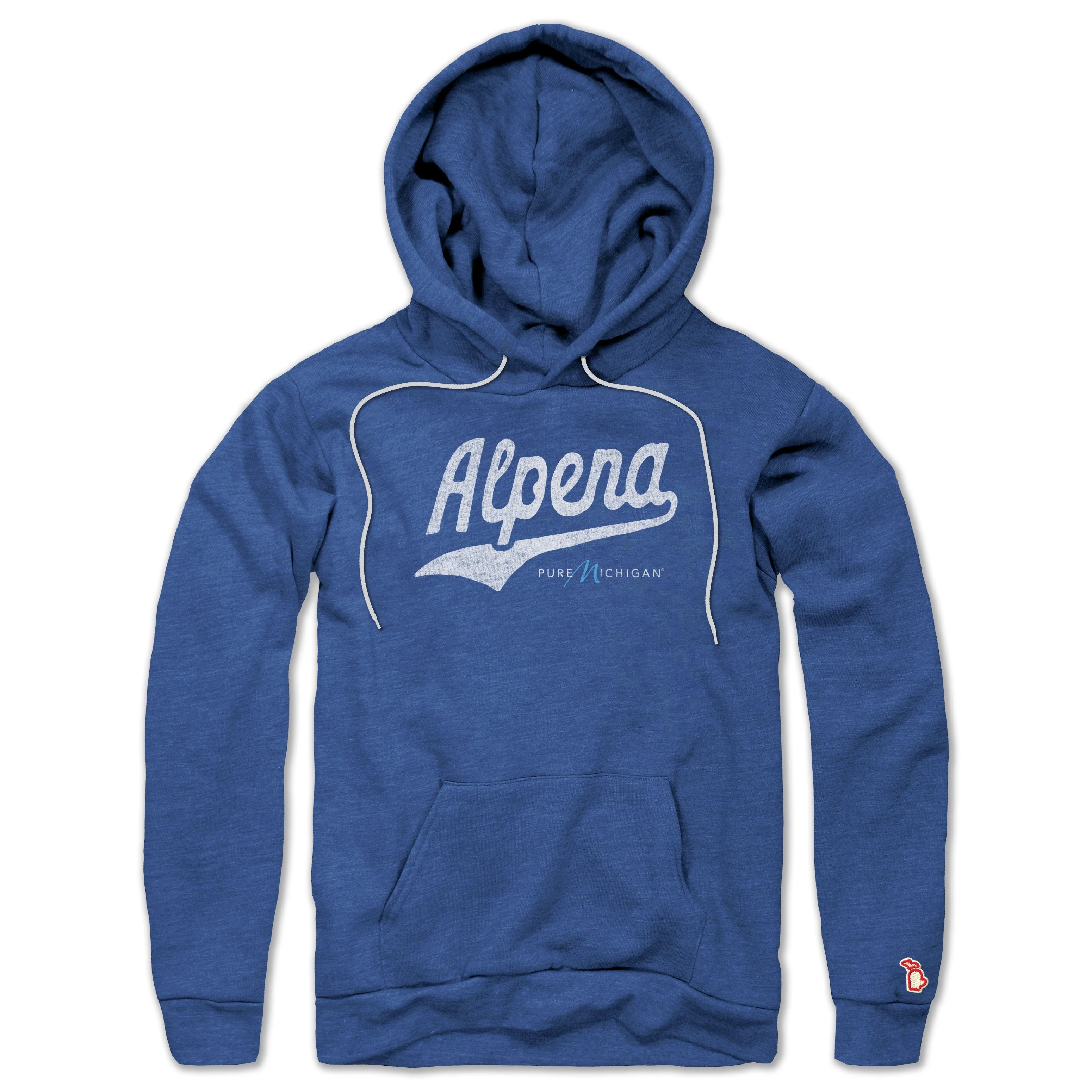 PURE MICHIGAN - ALPENA SCRIPT ALL SEASON HOODIE (UNISEX)