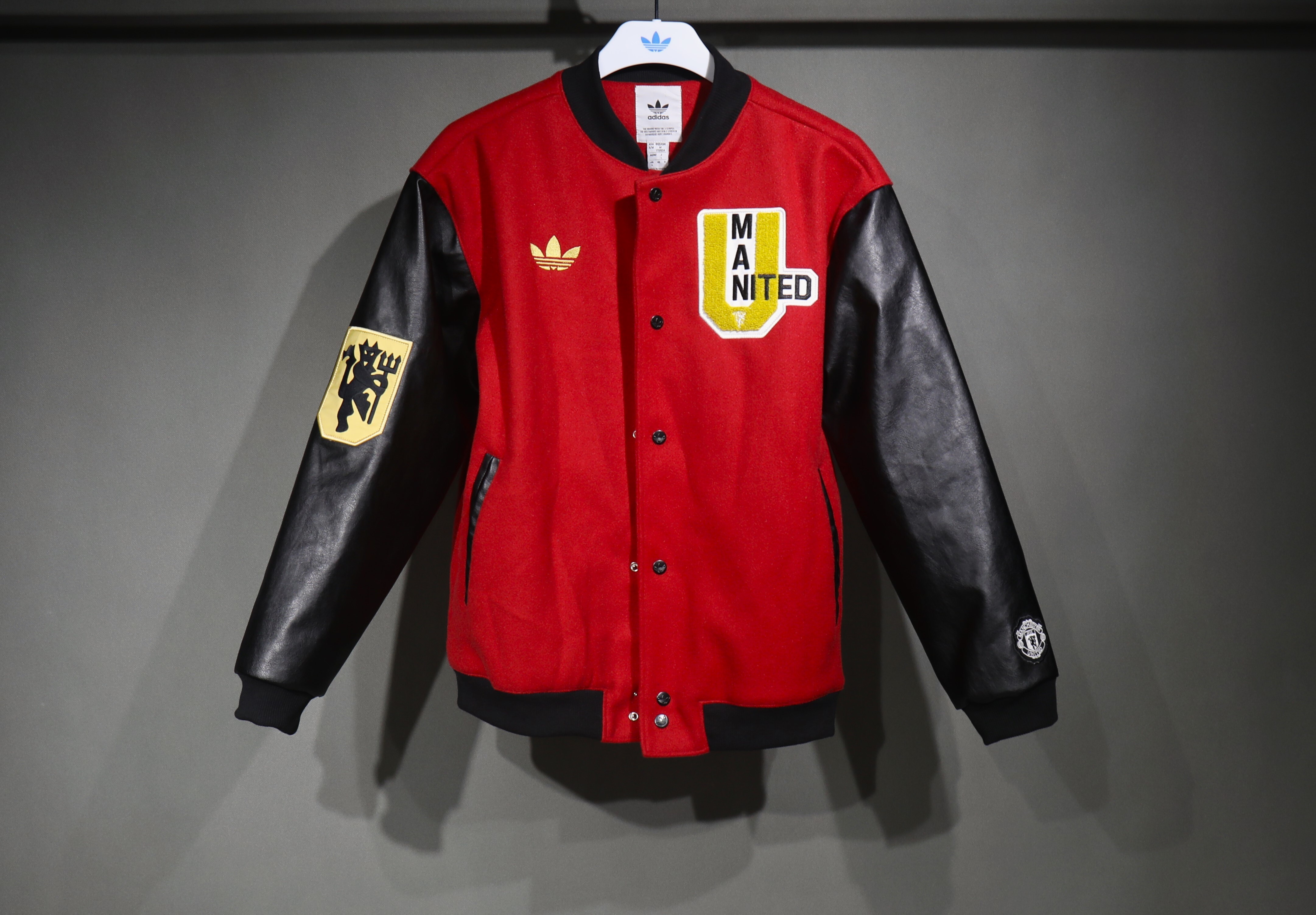 Manchester United Training Kit Baseball Jacket Red 2025/26