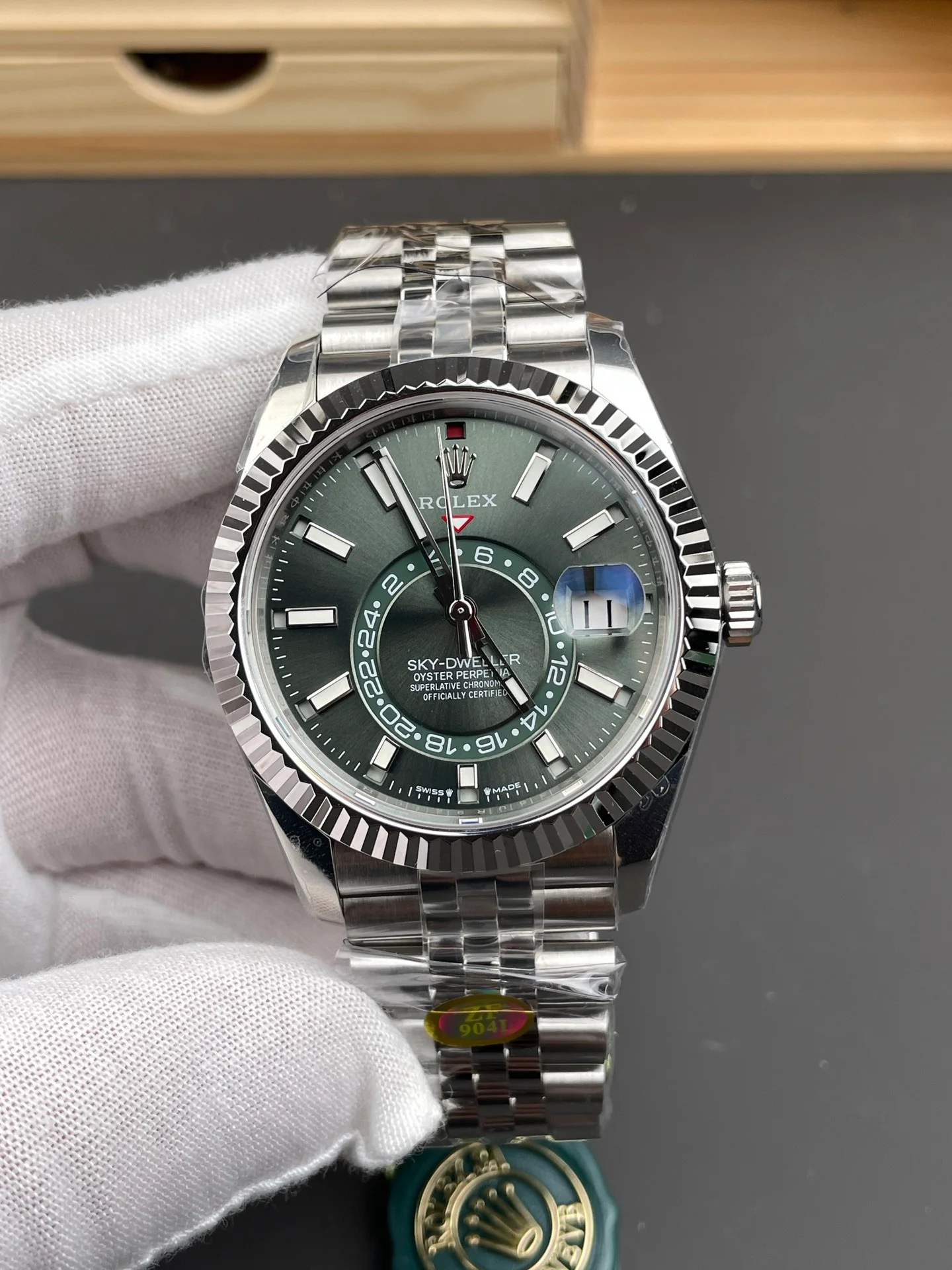 Sky-Dweller Green Dial