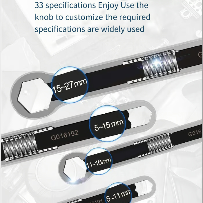 23 in 1 multifunctional wrench swivel adjustable plum wrench🛠
