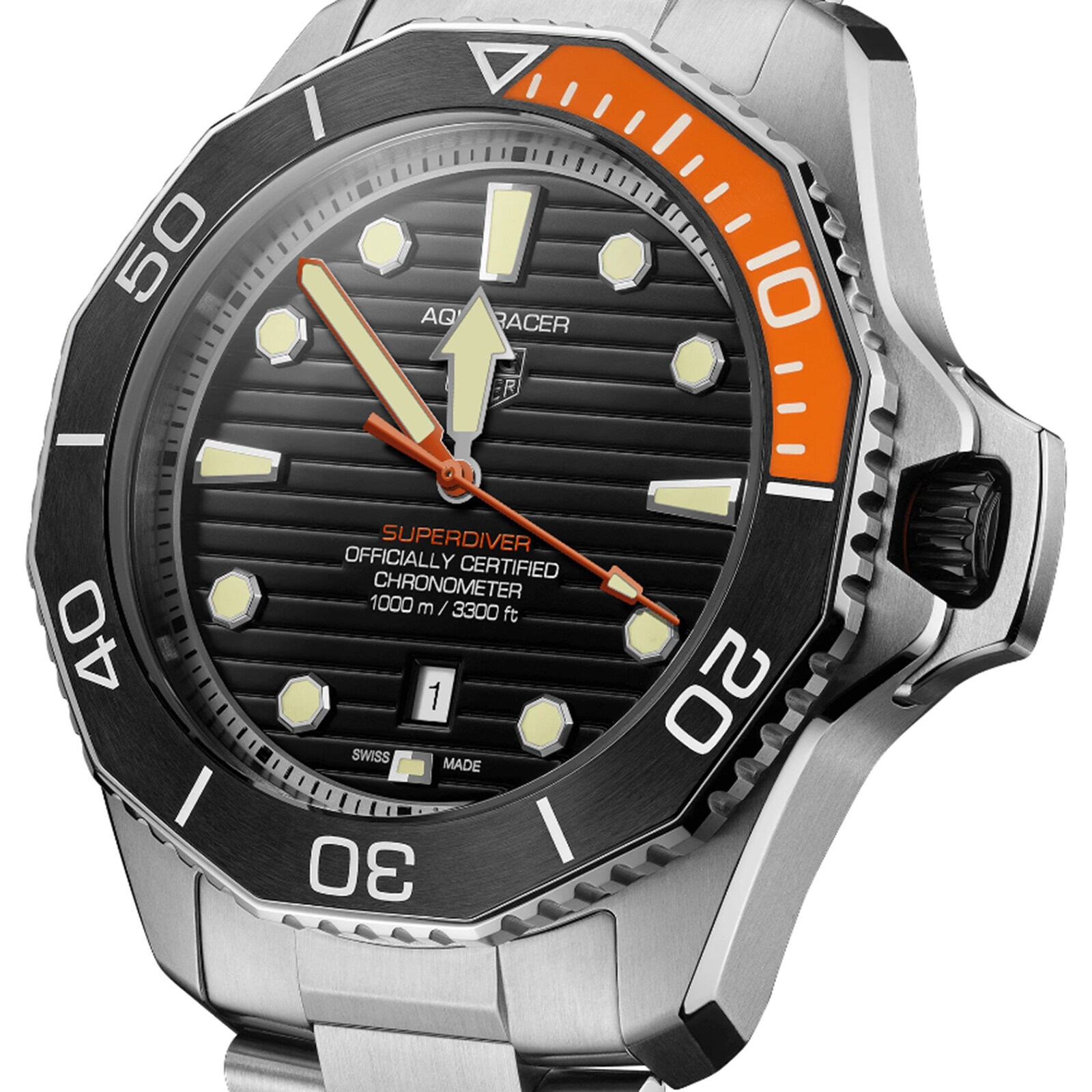 [2026 Mirror Grade]TAG Heuer Aquaracer Professional Superdiver 45mm Mens Watch WBP5A8A.BF0619