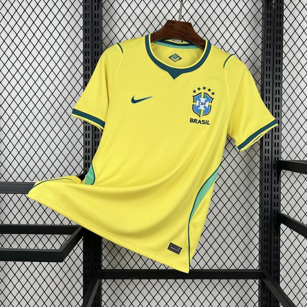 Brazil Soccer Jersey Home Custom Shirt World Cup 2026