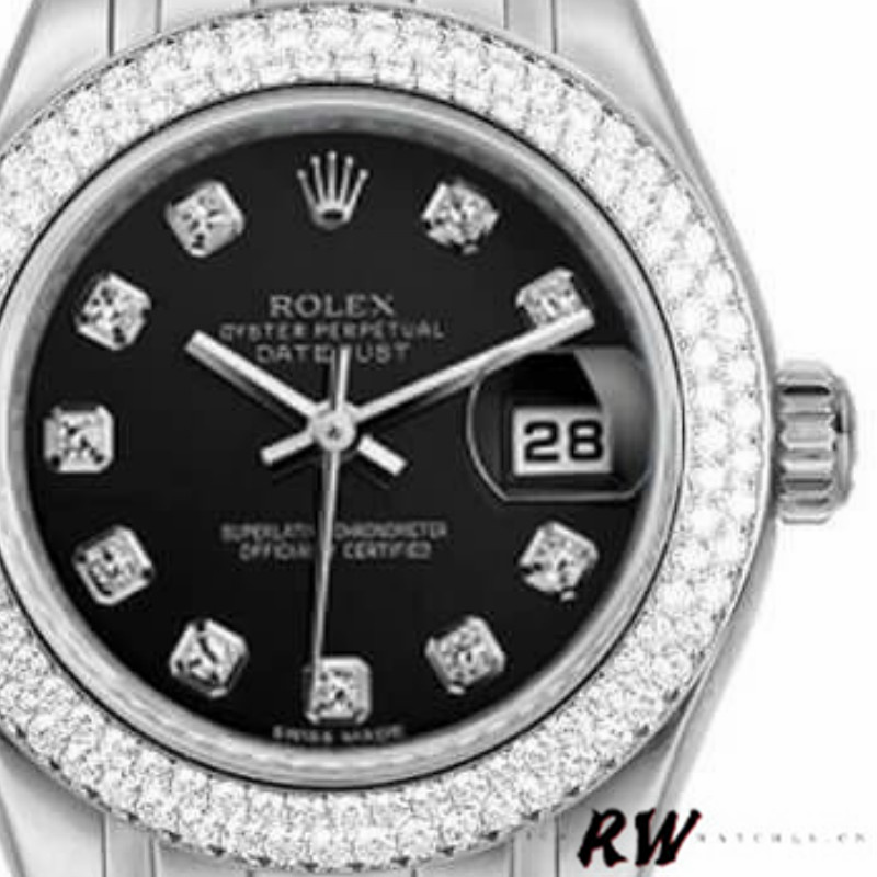 [2026 Mirror Grade]Rolex Masterpiece Pearlmaster 80339 Diamant Bezel 29MM Lady Replica Watch