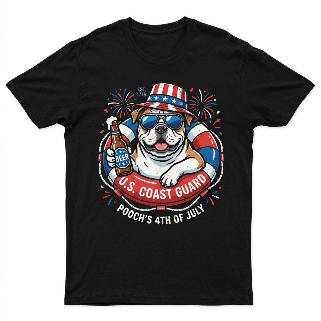 Unisex Loose Fit T-Shirt 100% Cotton Soft Comfortable Summer Casual Printed Top Sausage dog