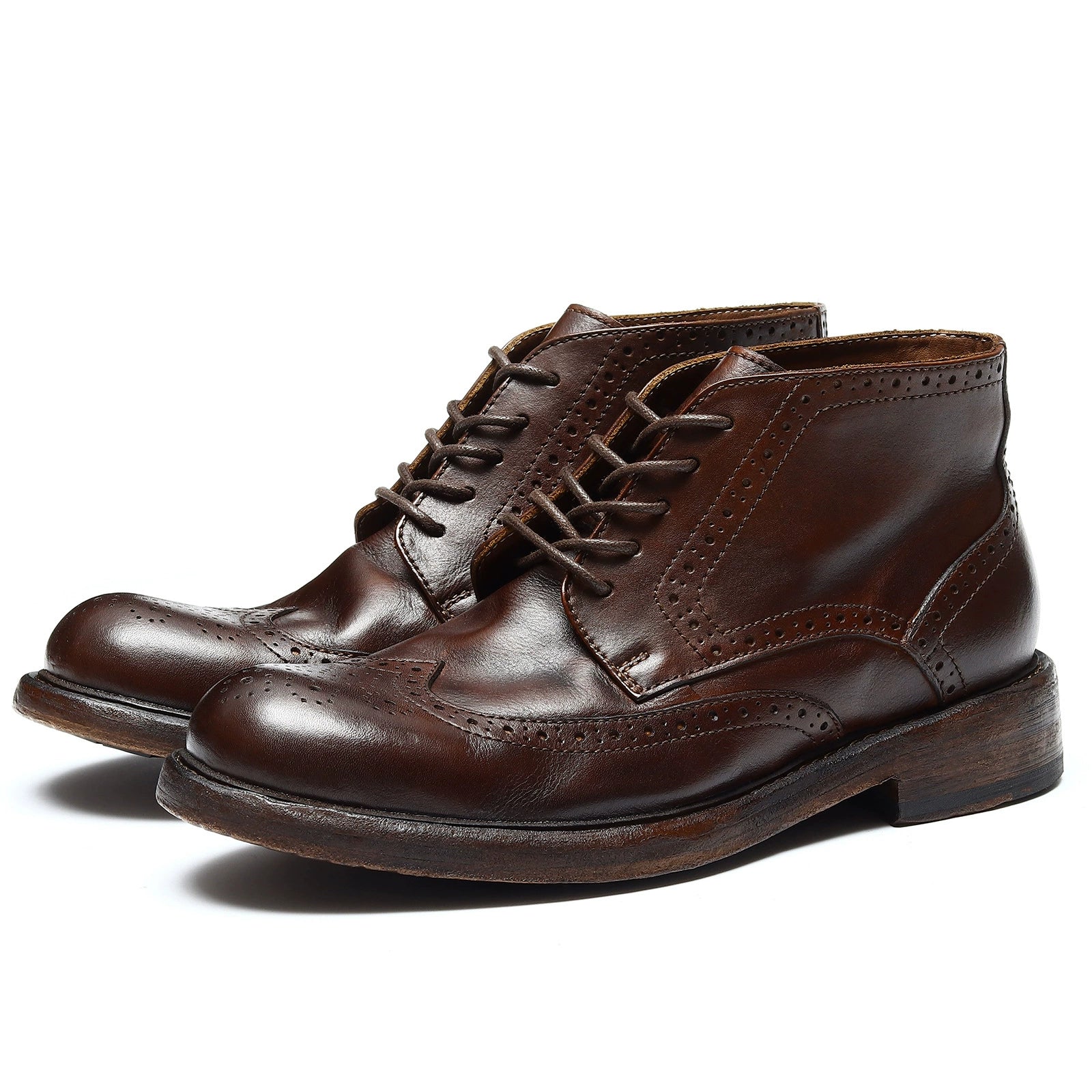 (Ships in 6 days)Men’s Goodyear Welted Leather Martin Boots 82780