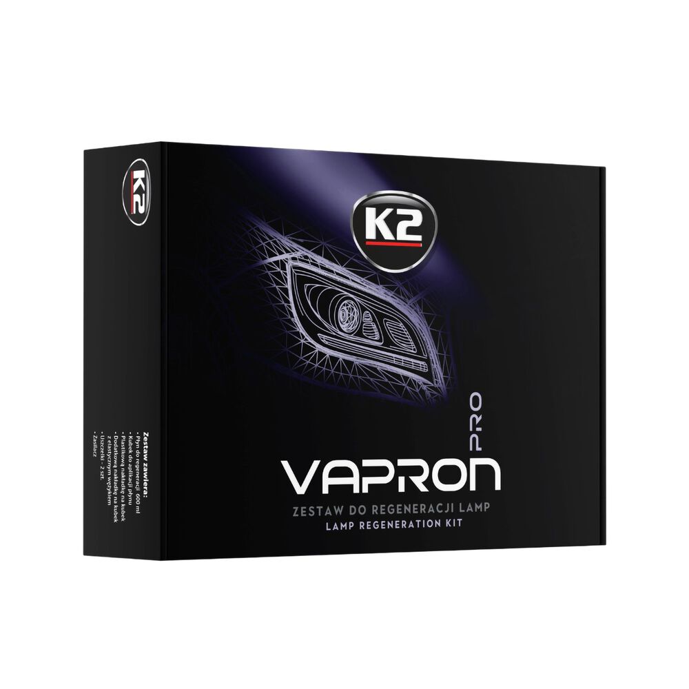 K2 Zestaw do regeneracji lamp K2 Vapron, 7 elementów