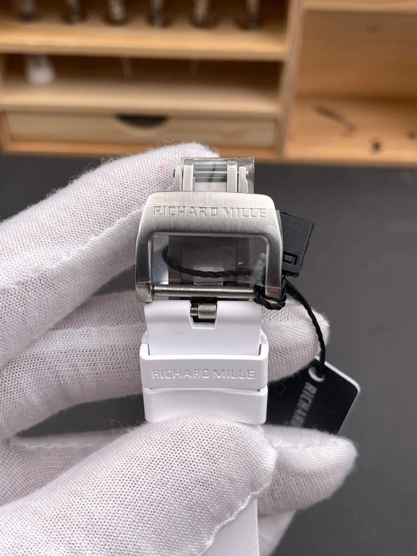 RM38-02 Transparent Sapphire Case