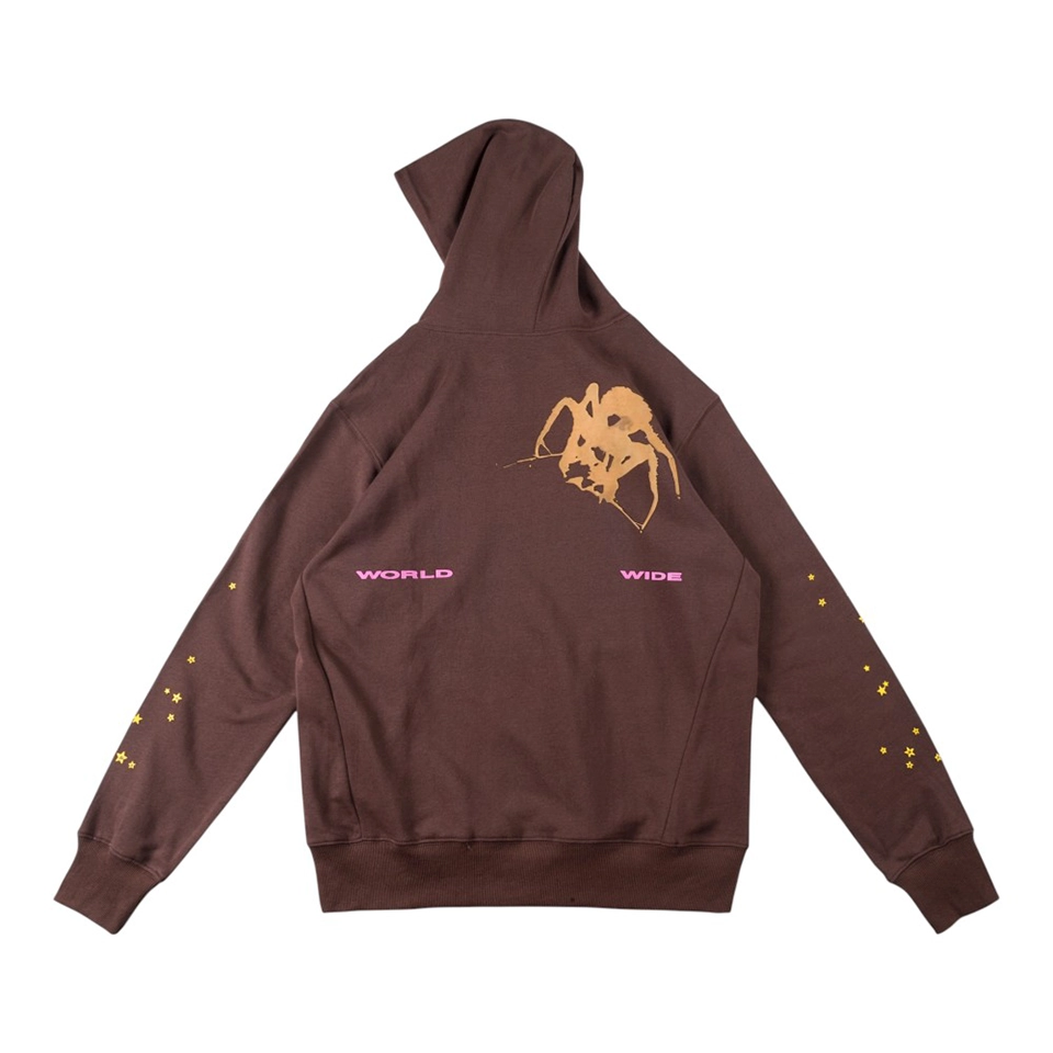 Sp5der World Wide Shadow Graphic Hoodie