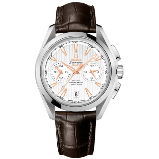 [2026 Mirror Grade]Omega Aqua Terra 150m Co-Axial GMT Chronograph Watch 231.13.43.52.02.001