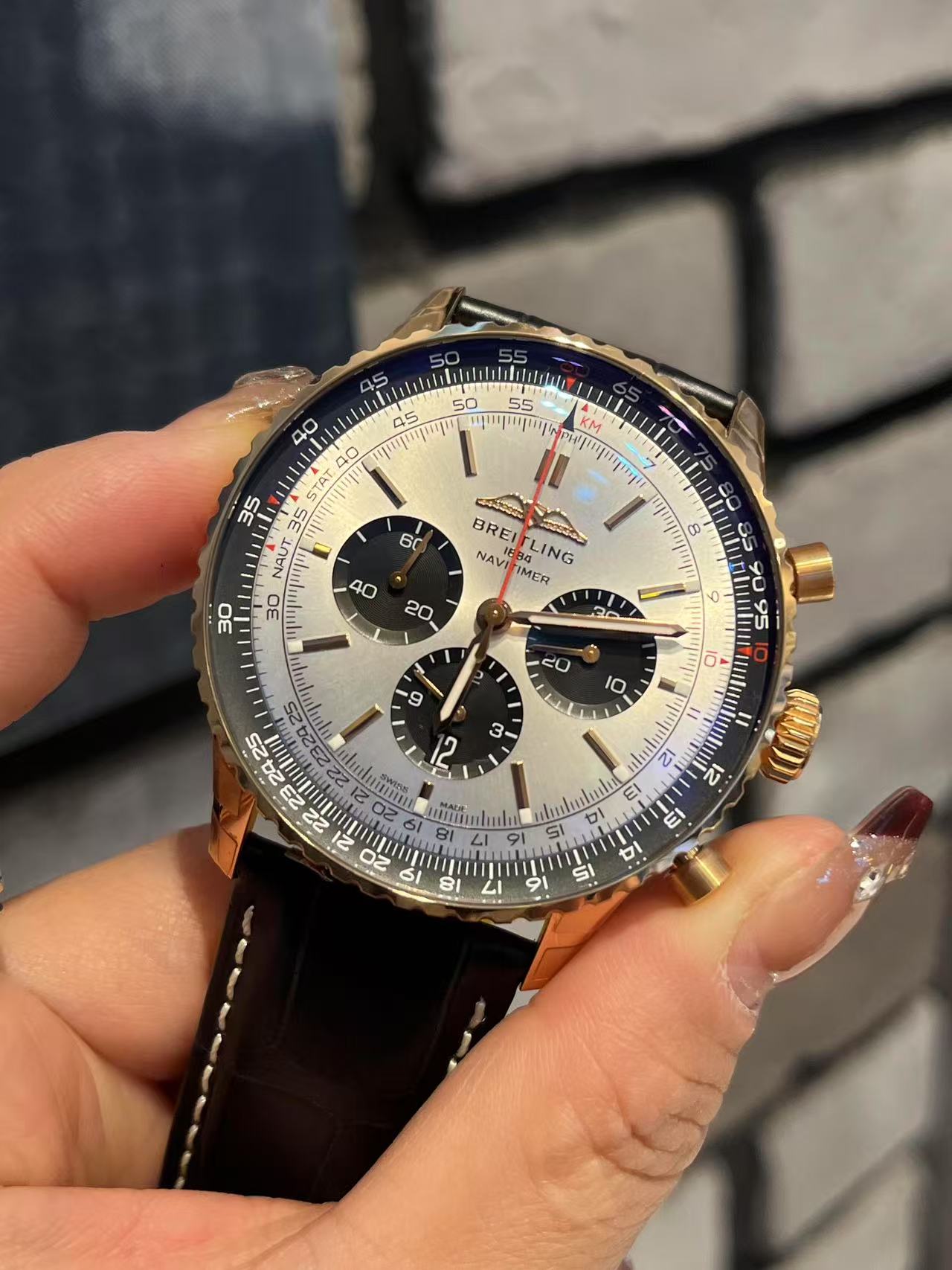[2026 Mirror Grade]Breitling Navitimer Gold B01