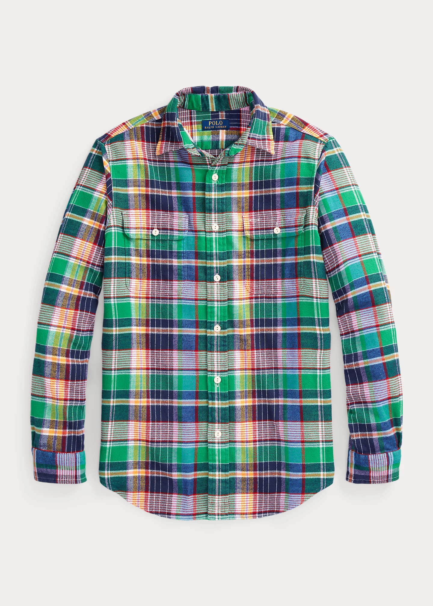 Classic Fit Plaid Flannel Workshirt