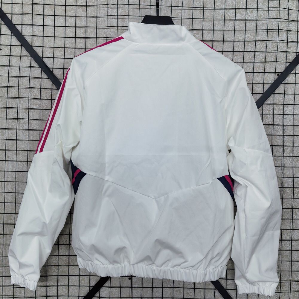 Arsenal Windbreaker Jacket White 2025/26