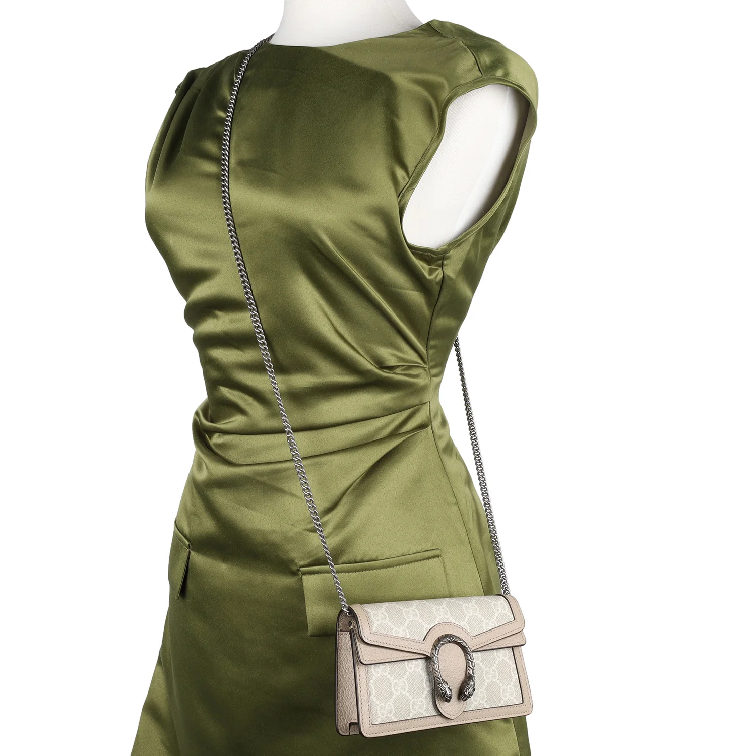 Dionysus Bag GG Denim Super Mini