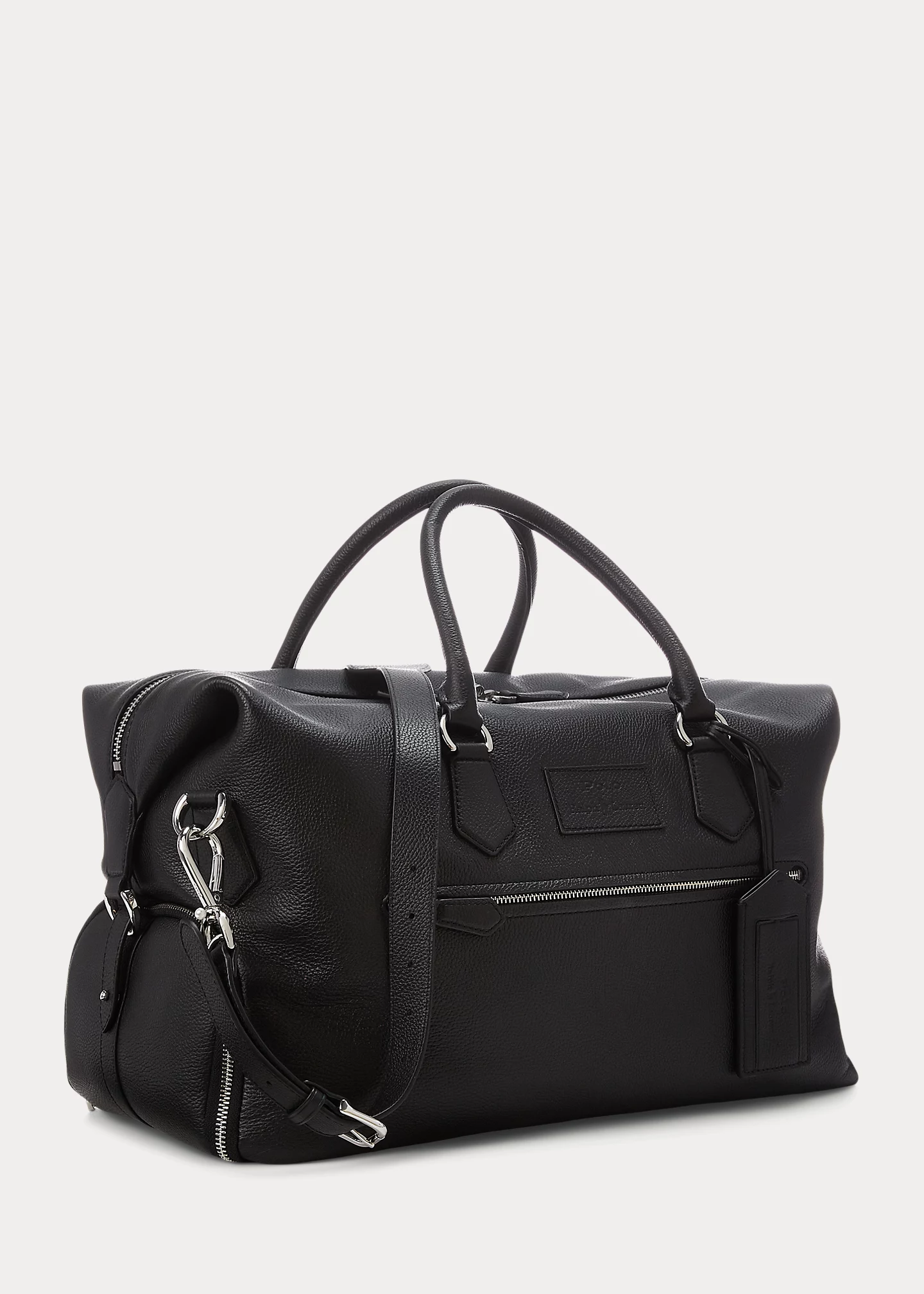 Pebbled Leather Duffel