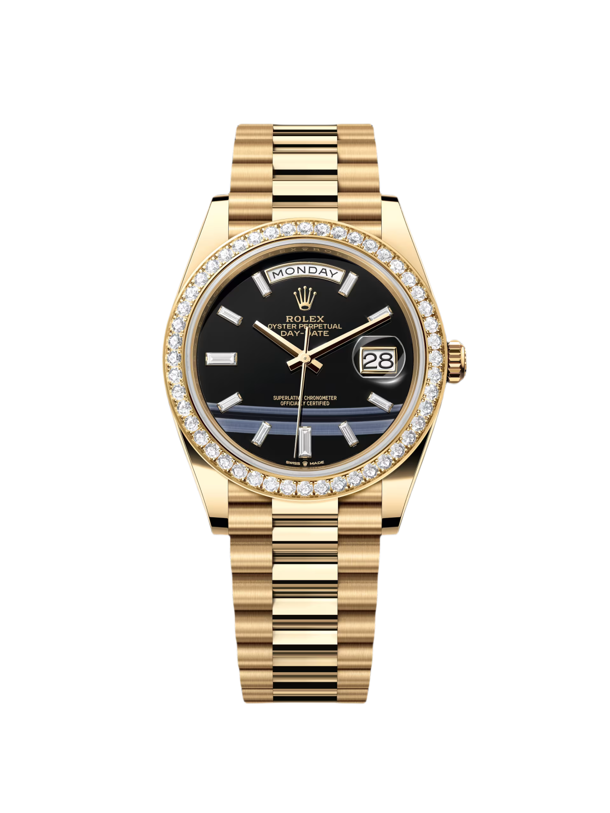 [2026 Mirror Grade]RLX Day-Date 40mm Black Onyx Dial 228348RBR-0039