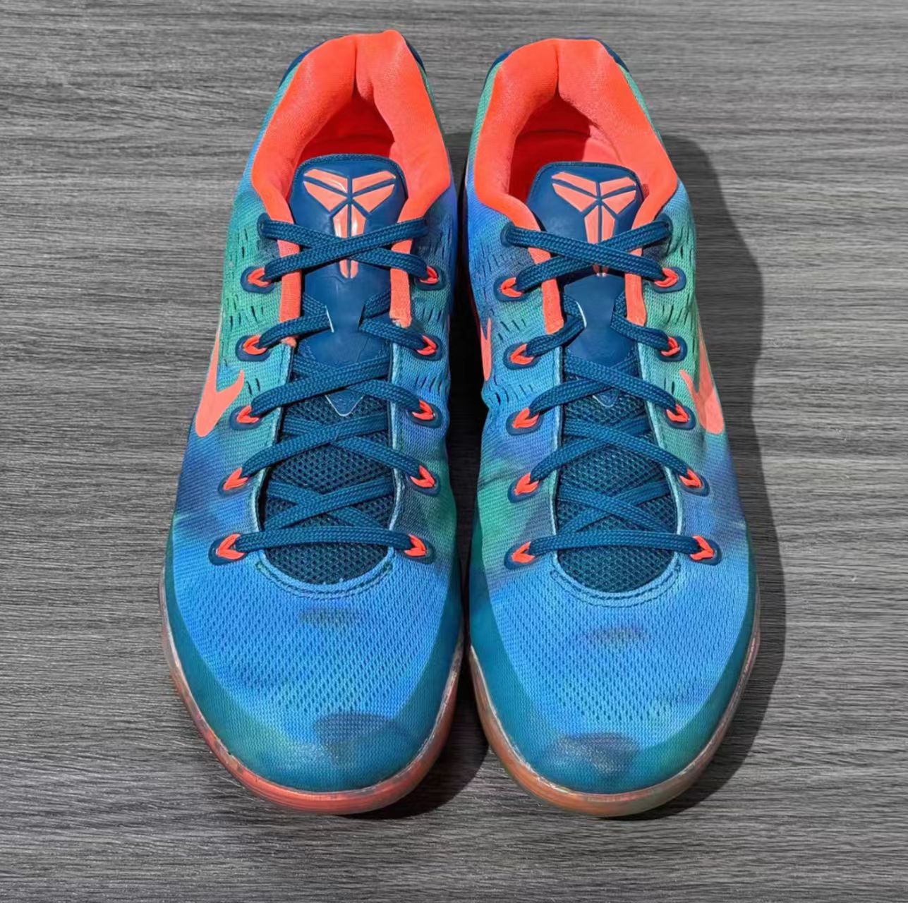 Nike Kobe 9 EM Low "Hyper Blue + Bright Mango"