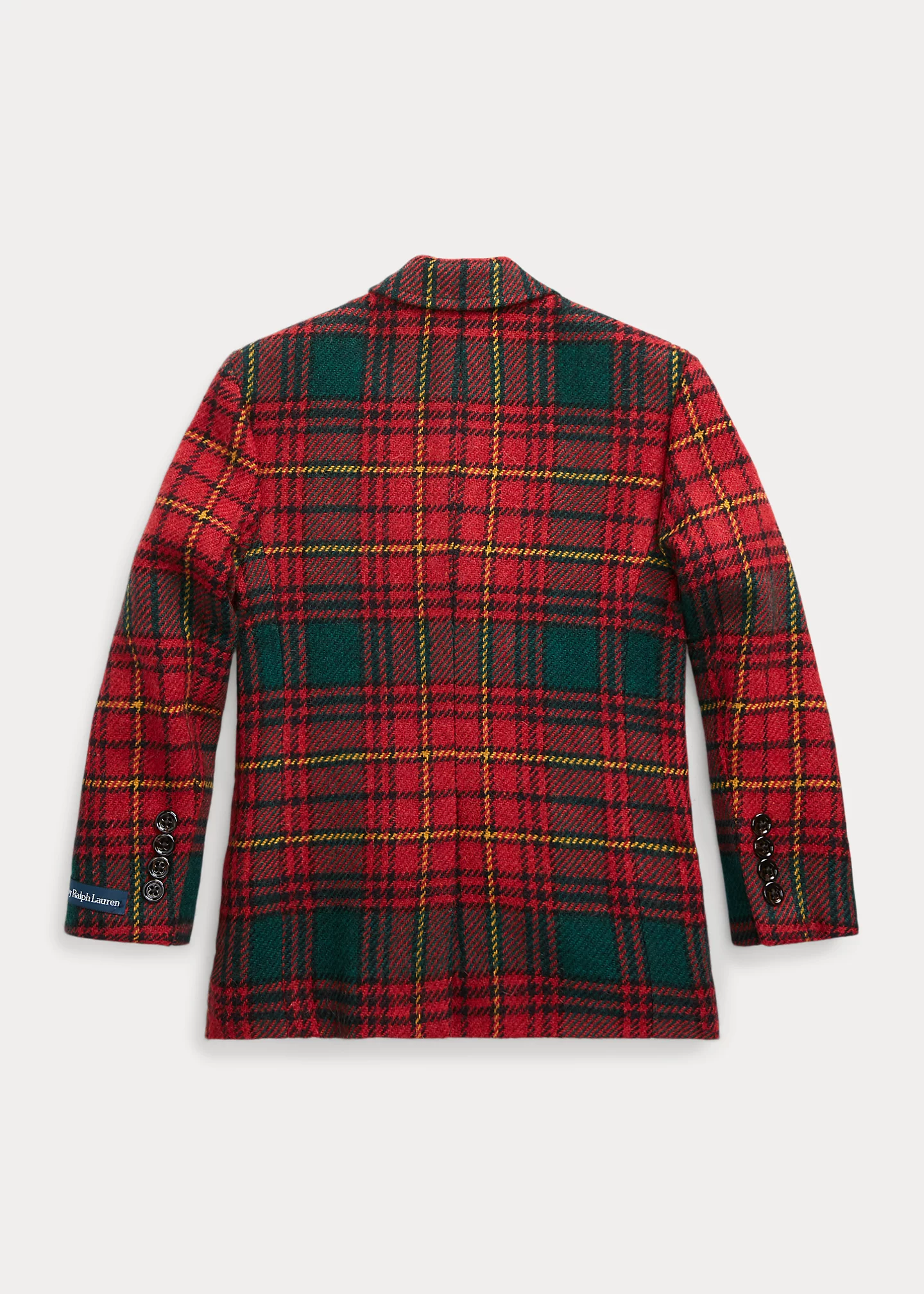 Plaid Wool Sport Coat