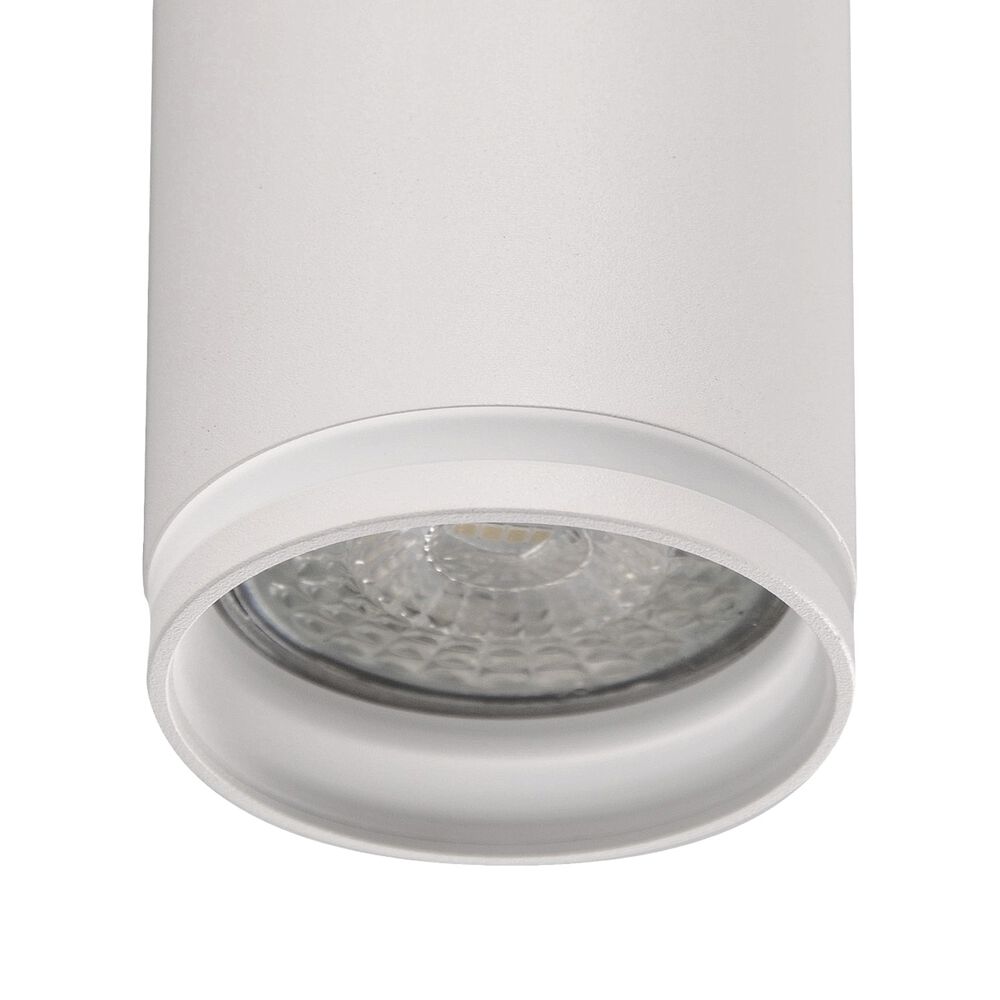 SANICO Lampa sufitowa wisząca Sanico Goldlux Paris, na szynie, 3 x 10GU, 1 m, biała