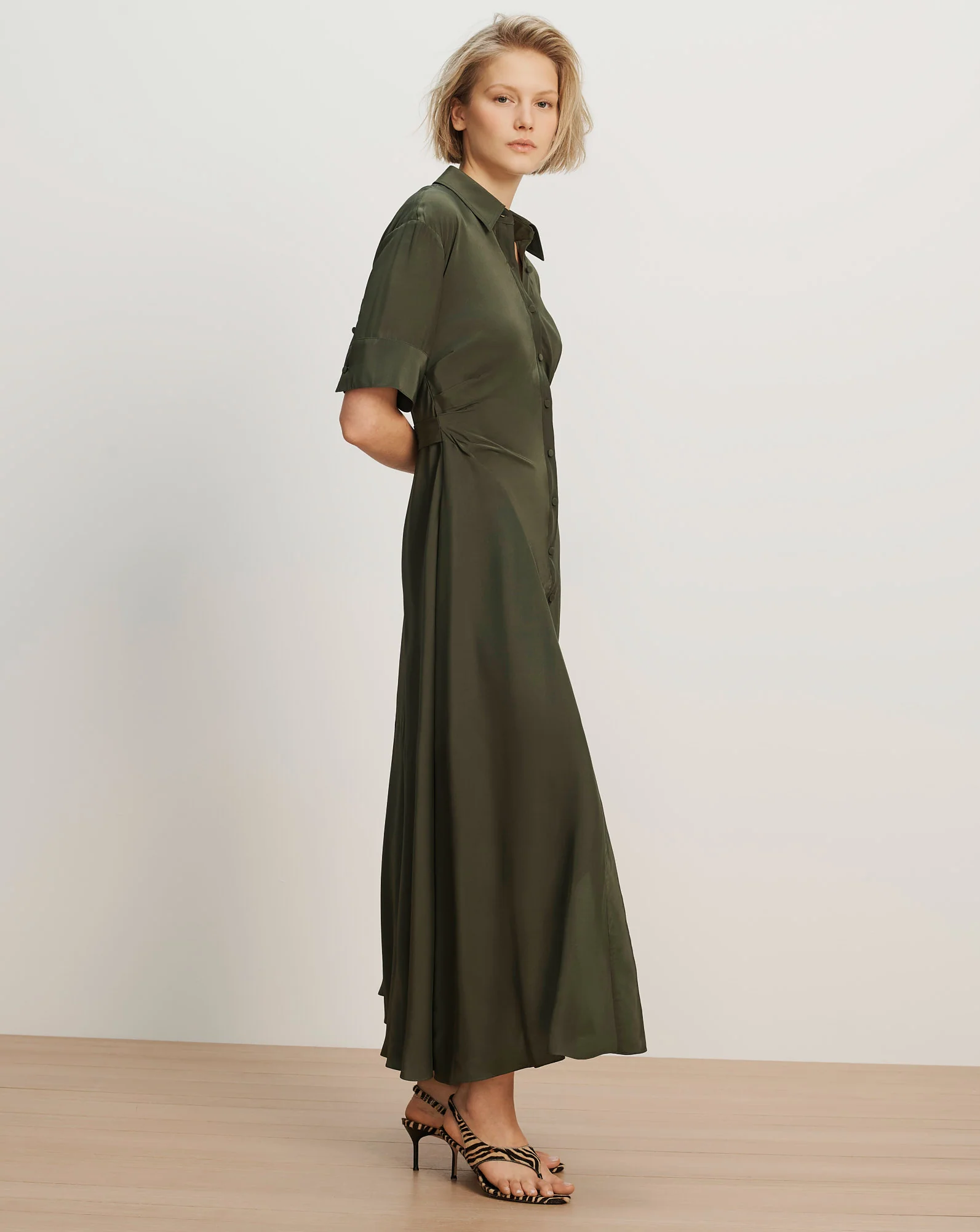 Perenna Maxi Shirtdress