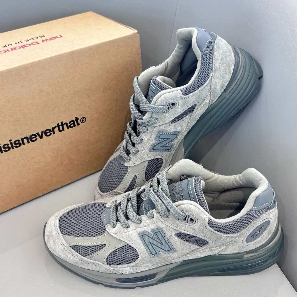 thisisneverthat × New Balance 991v2 Made in England 'Grey Tones'