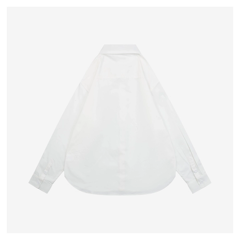 We11done Tie Detail Oversized Shirt