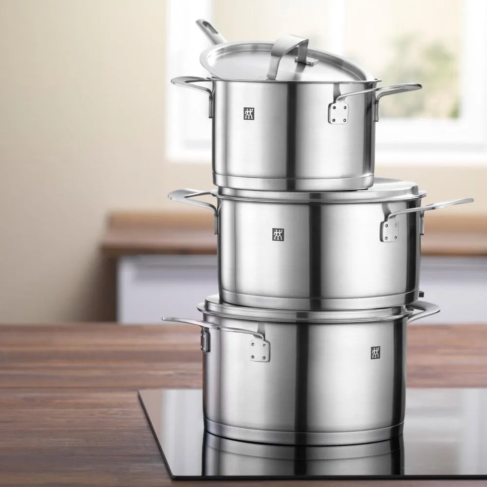 Zwilling Base 4-Piece Stainless Steel Cookware Set