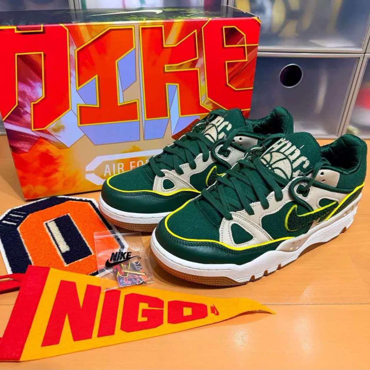 Nigo × Pendleton × Nike Air Force 3 Low「Oregon」