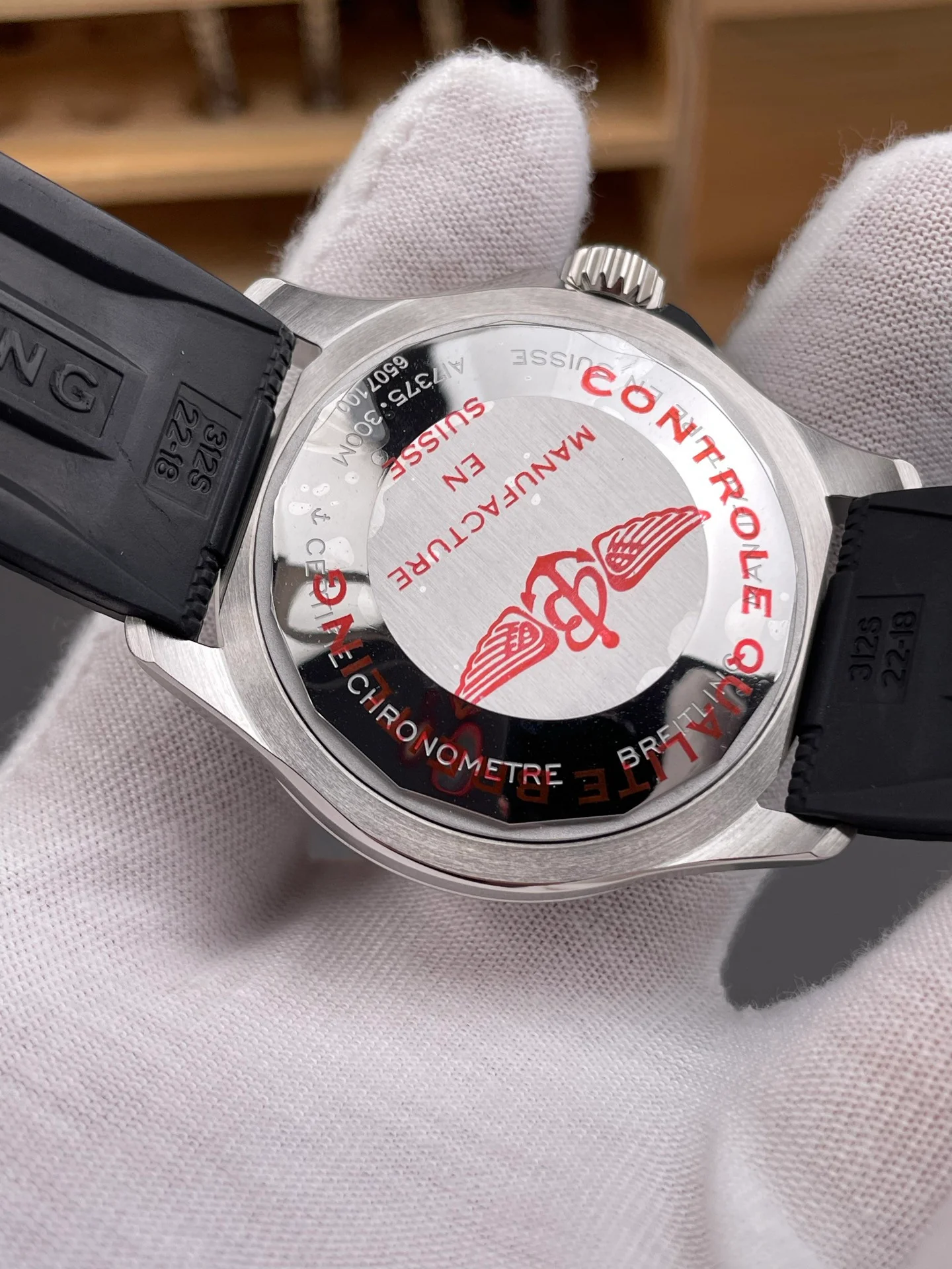 Superocean Black Dial