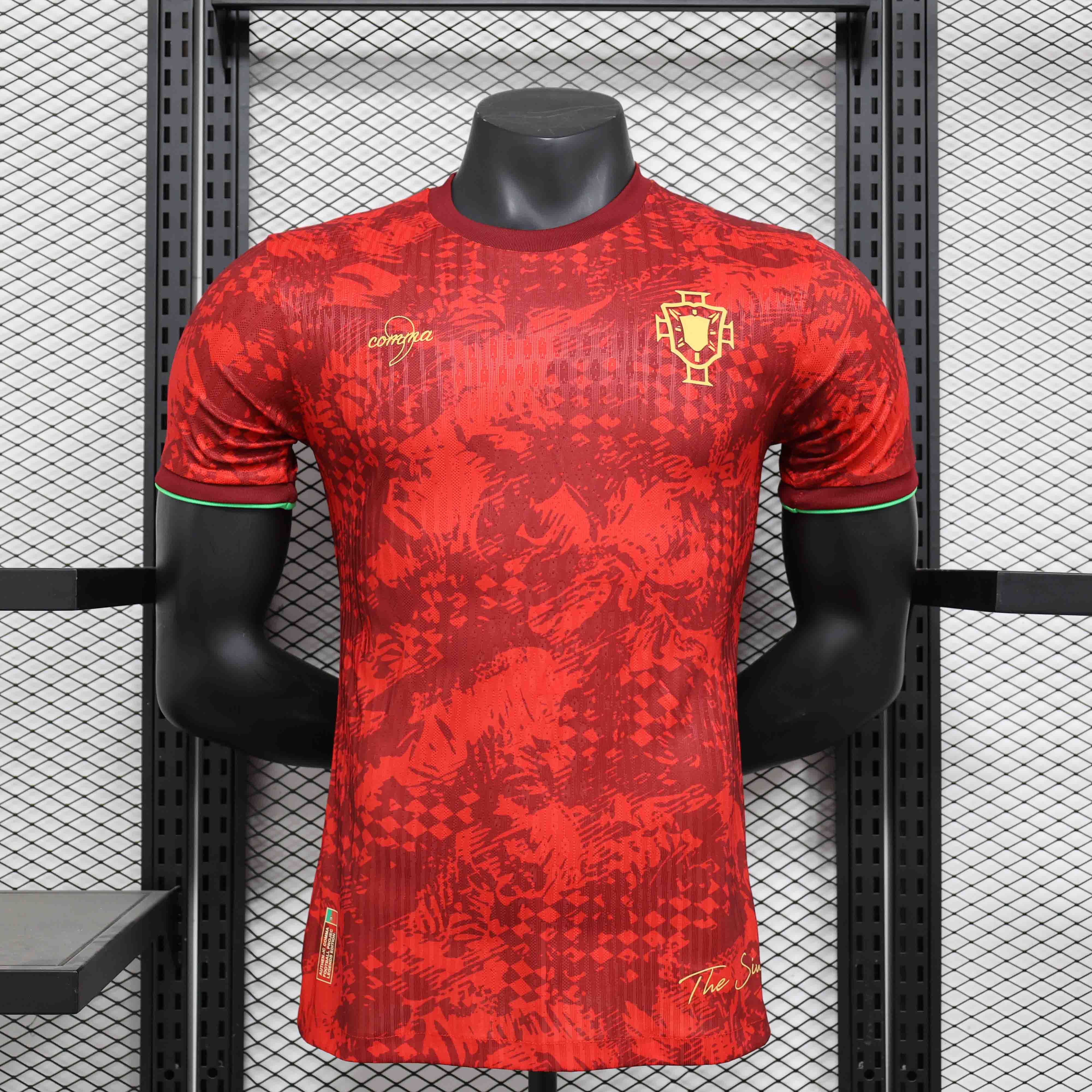 Portugal Authentic Soccer Jersey Training Shirt EURO 2024