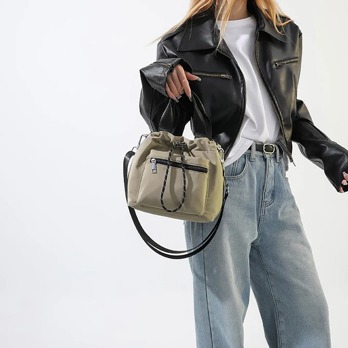 Nova Nylon Drawstring Bag