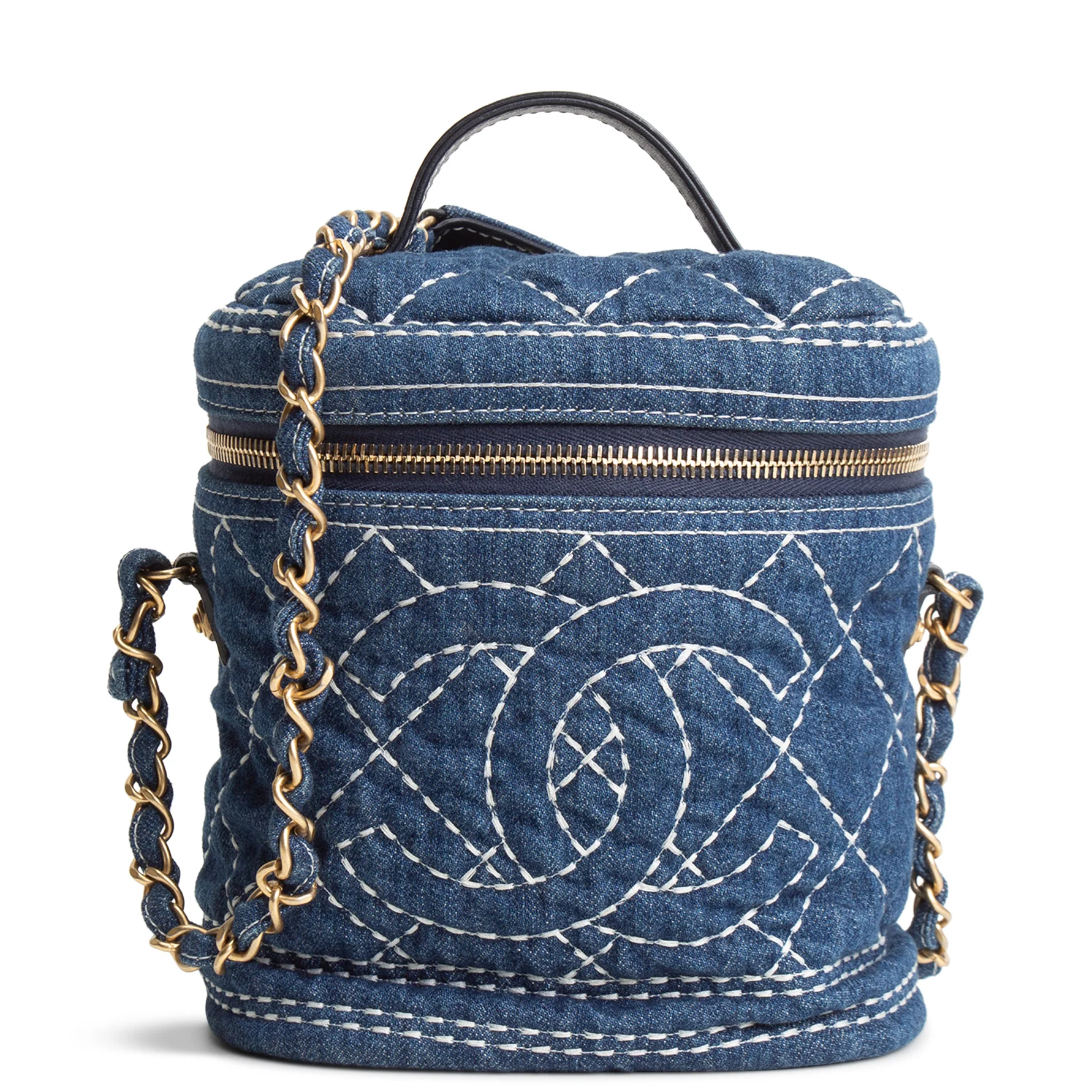 CHANEL Denim Trip Vanity Case