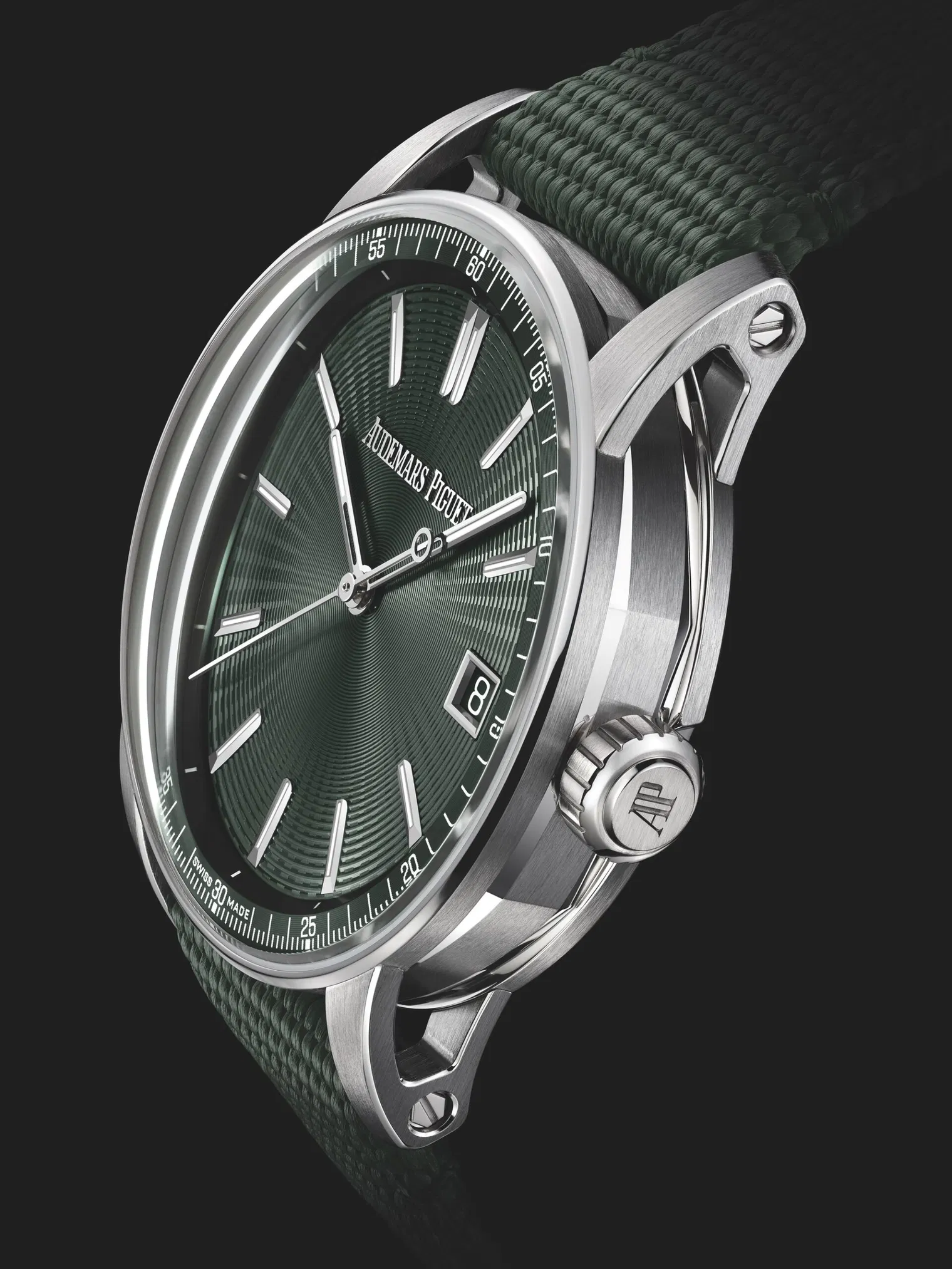 [2026 Mirror Grade]Audemars Piguet Code 11.59 Selfwinding 41mm Stainless Steel Green Dial | 15210ST.OO.A056KB.01